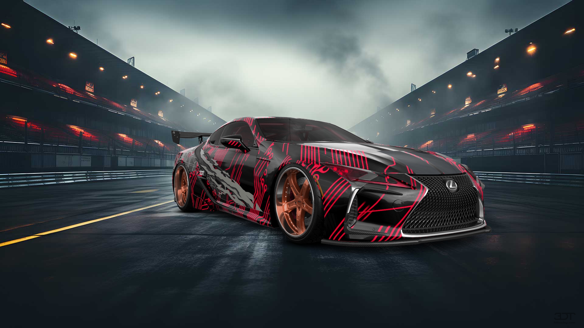 Lexus LC500 2 door fastback coupe 2017