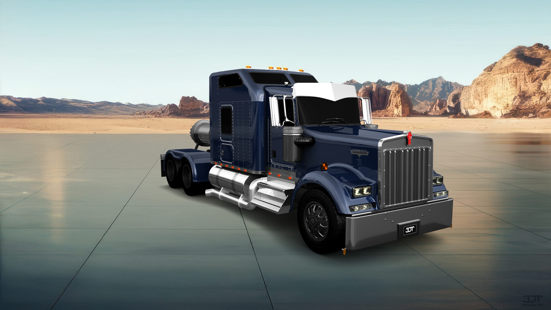 Kenworth W900 Sleeper Cab Truck 2015 tuning
