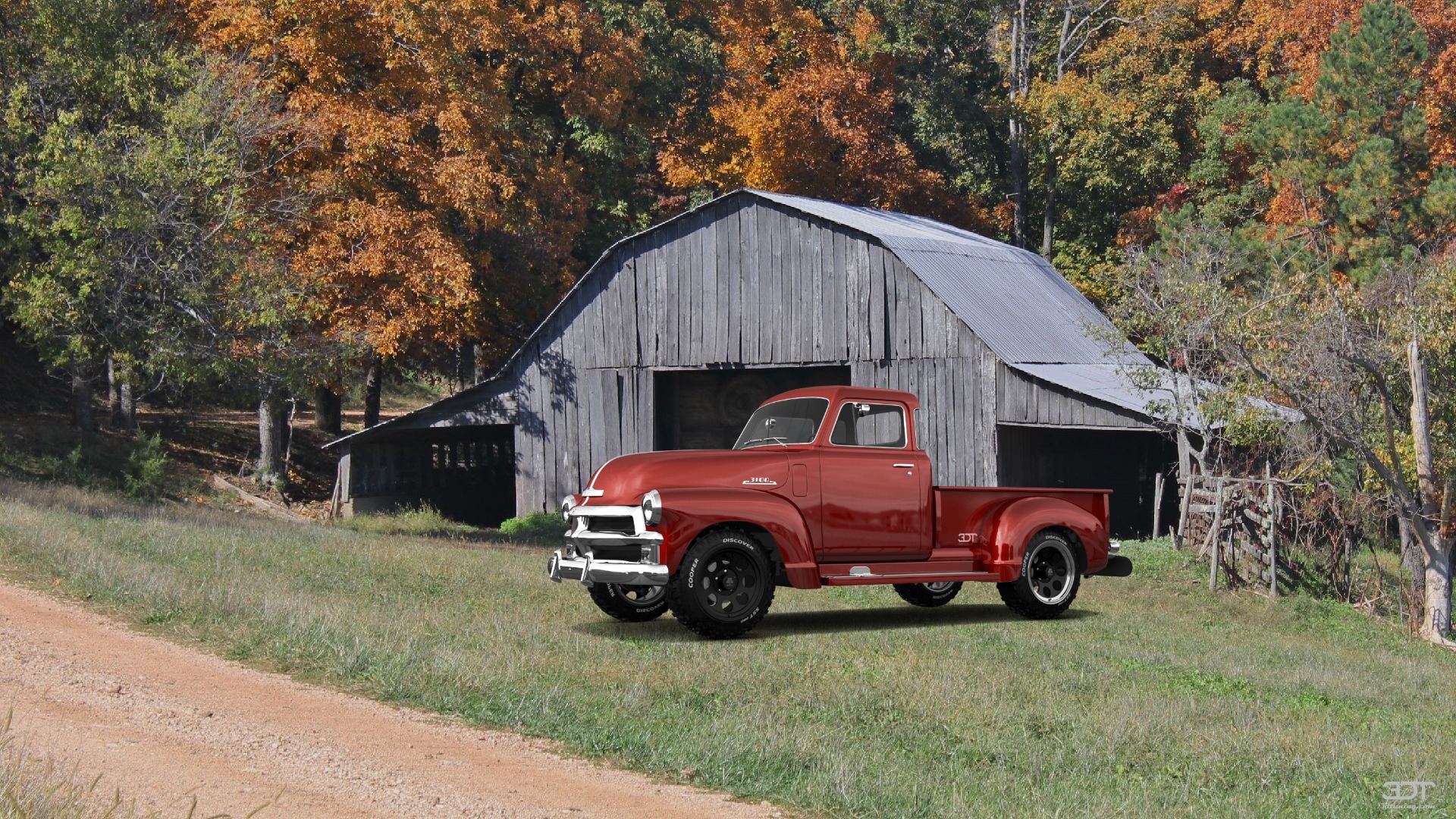 Chevrolet 3100 2 Door pickup truck 1954 tuning