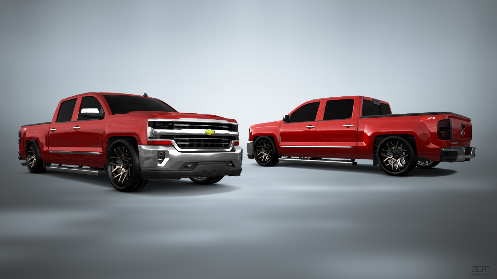 Chevrolet Silverado 1500 4 Door pickup truck 2016 tuning