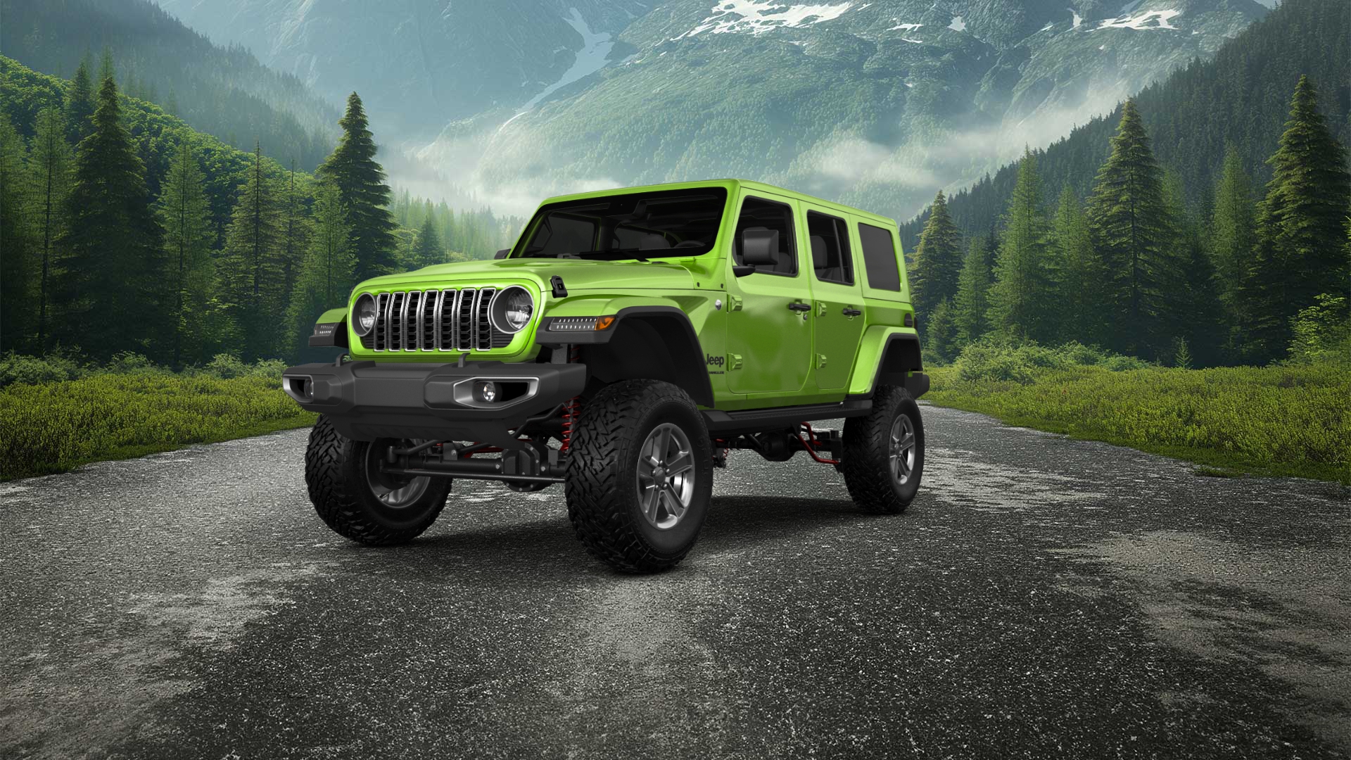 Jeep Wrangler JL 4 Door SUV 2024