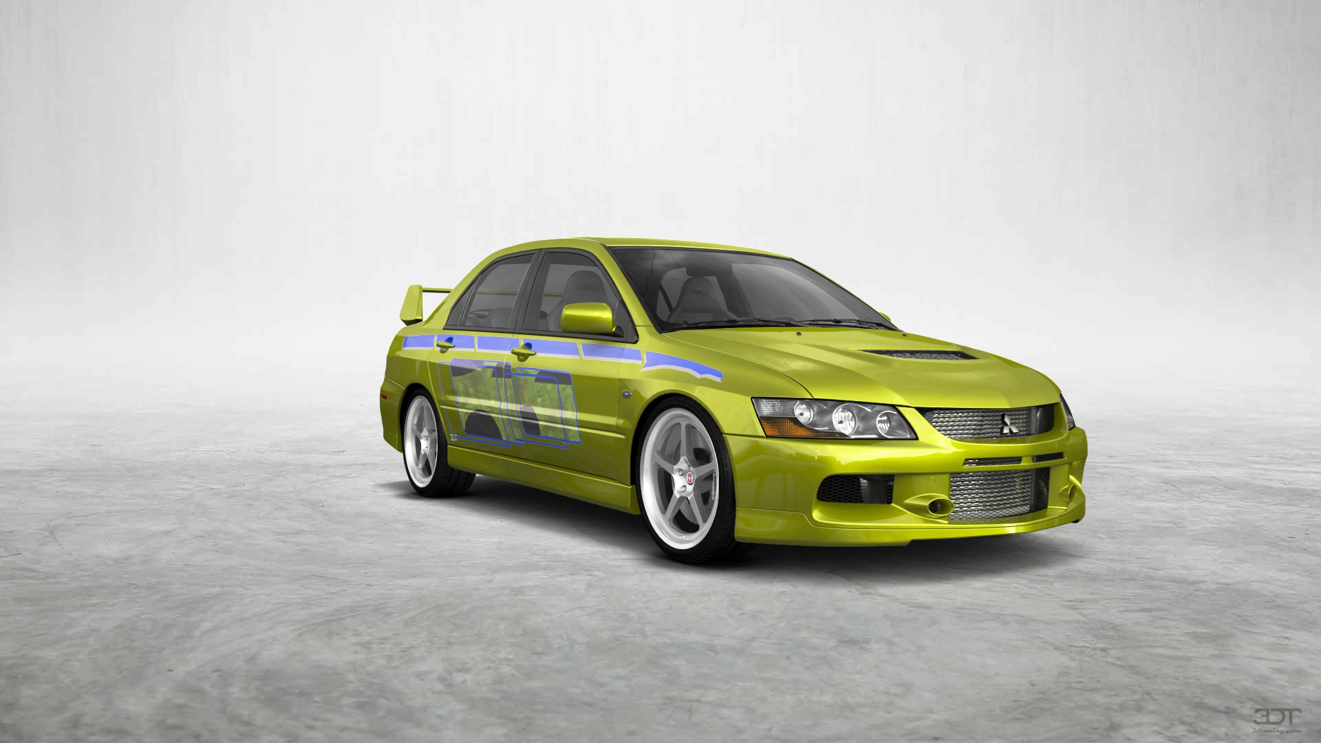 Mitsubishi Lancer Evo IX 4 Door Saloon 2005 tuning