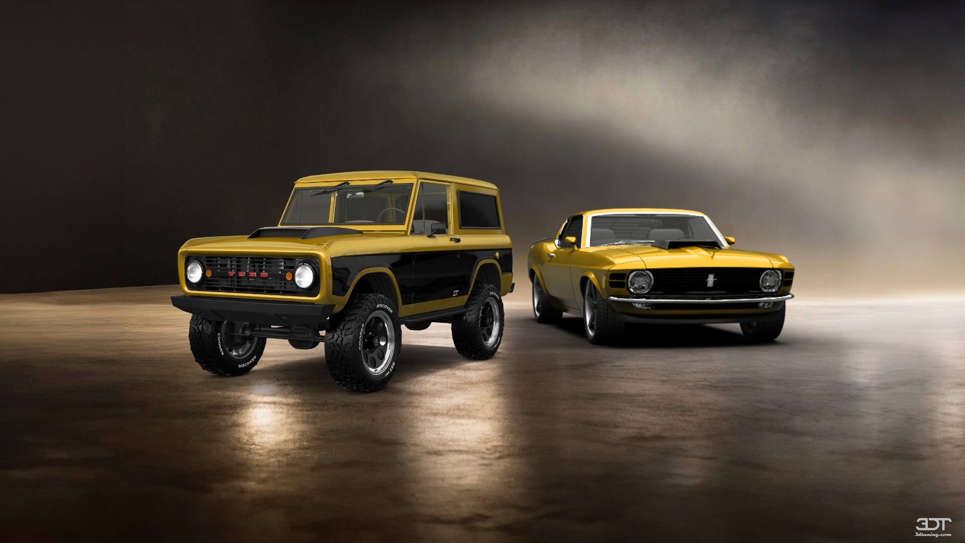 Tuning Mustang Boss 429 Coupe 1969