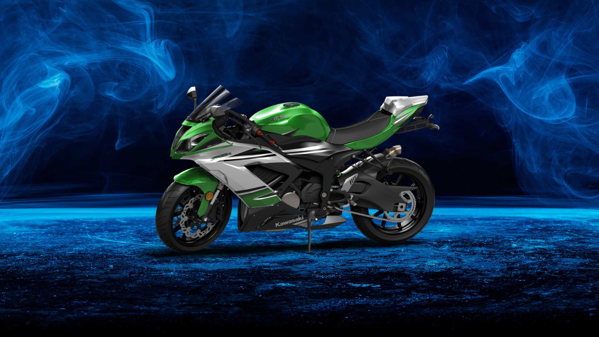 Kawasaki Ninja ZX 6R Sport Bike 2015