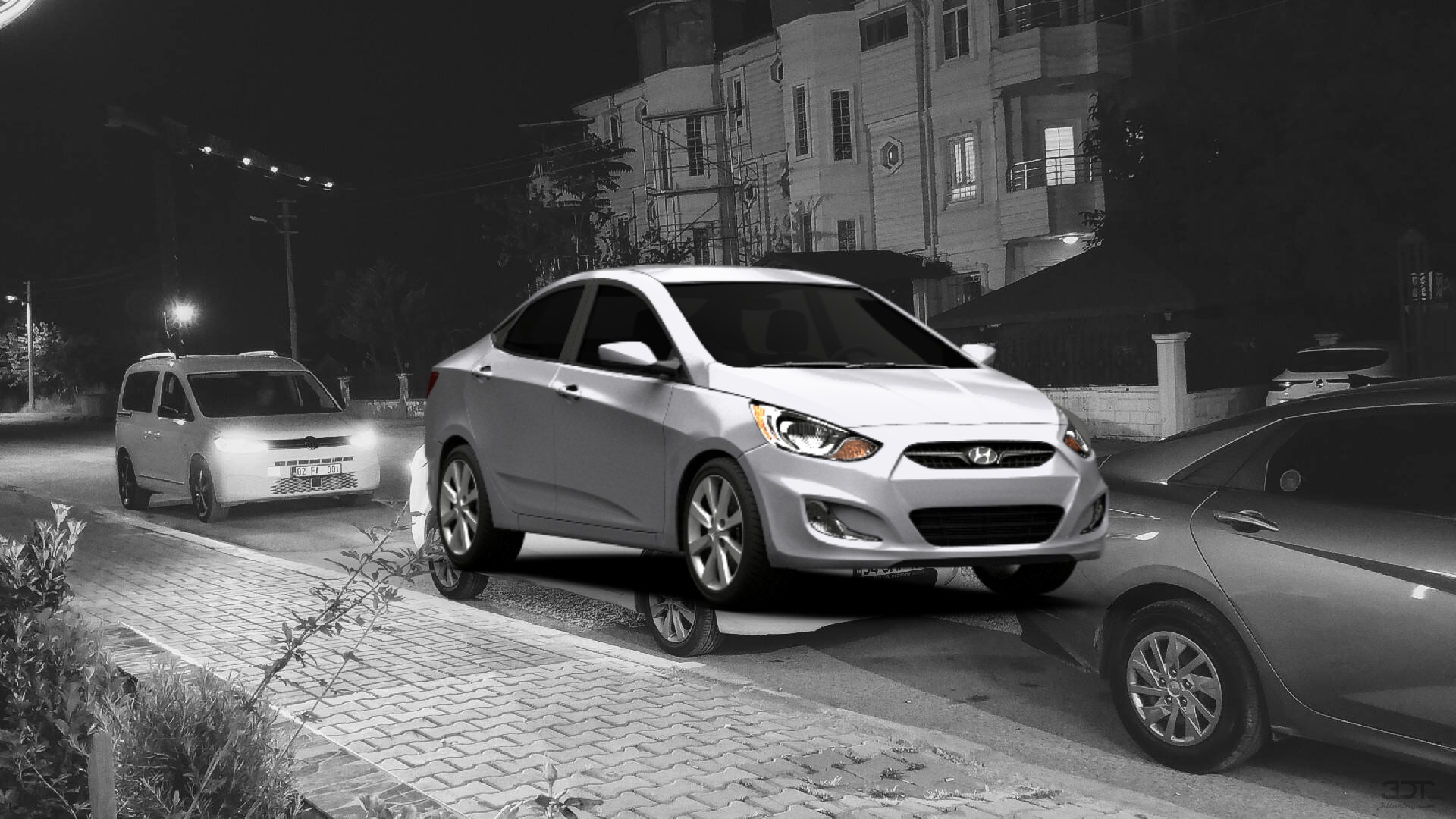 Hyundai Accent Sedan 2012 tuning