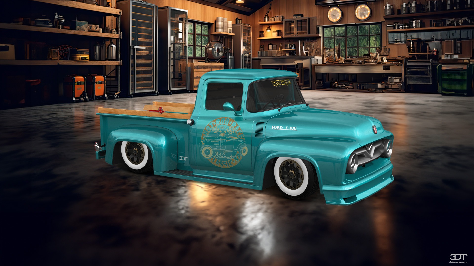 Ford F-100 2 Door truck 1956