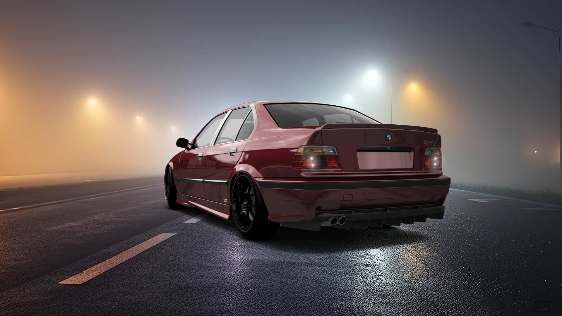 BMW 3 Series 4 Door Saloon 1990