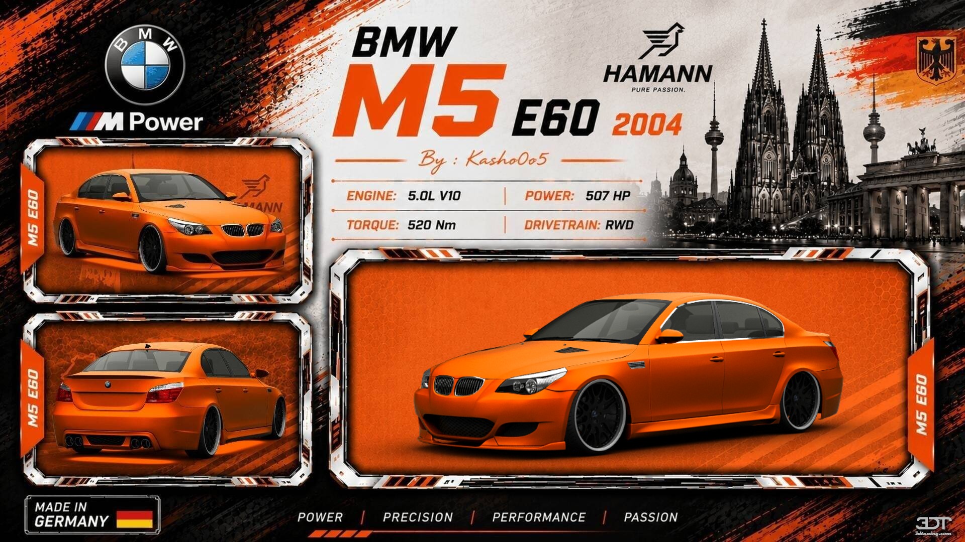 Tuning BMW 5 series Sedan 2003