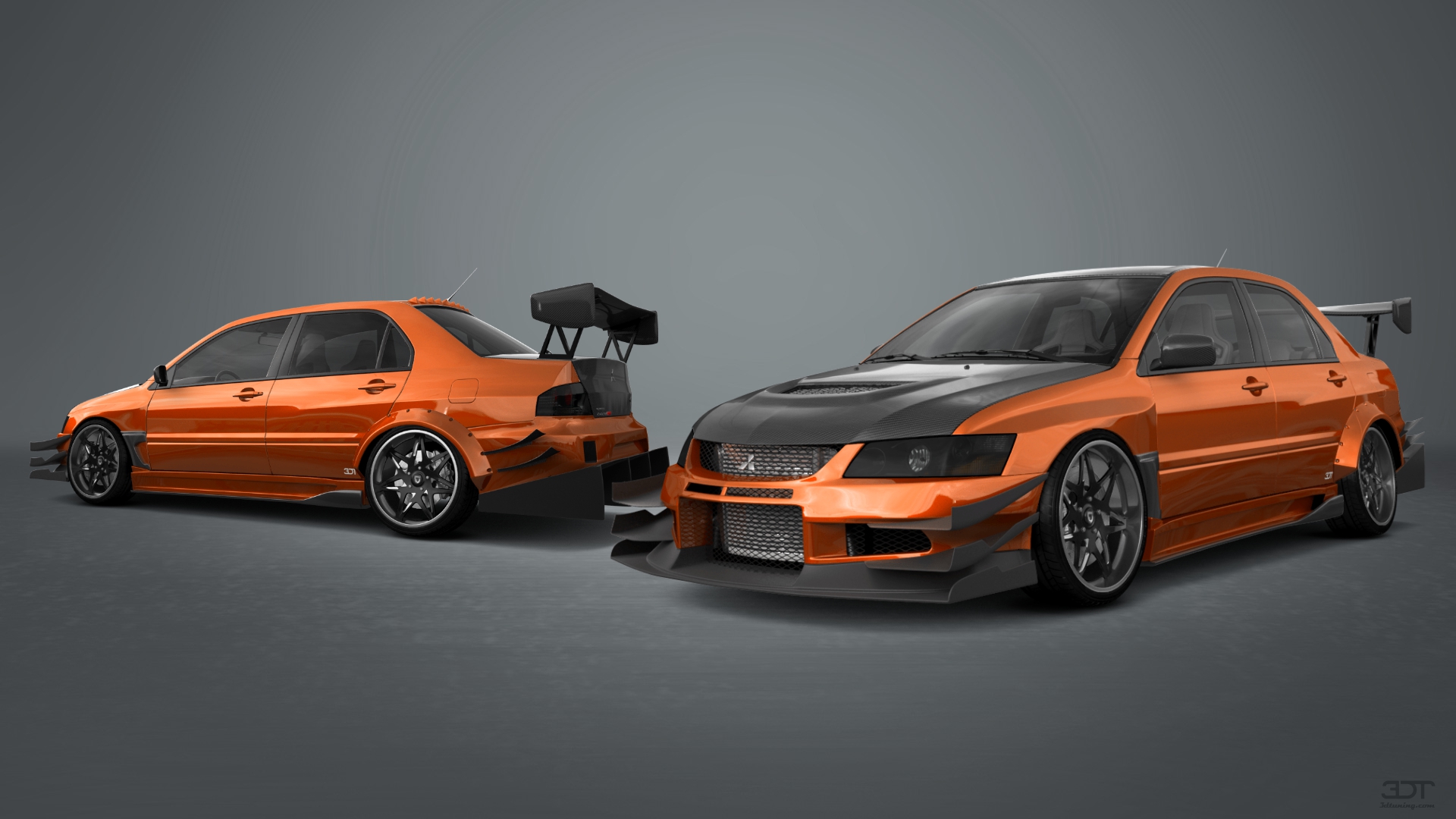 Mitsubishi Lancer Evo IX 4 Door Saloon 2005 tuning