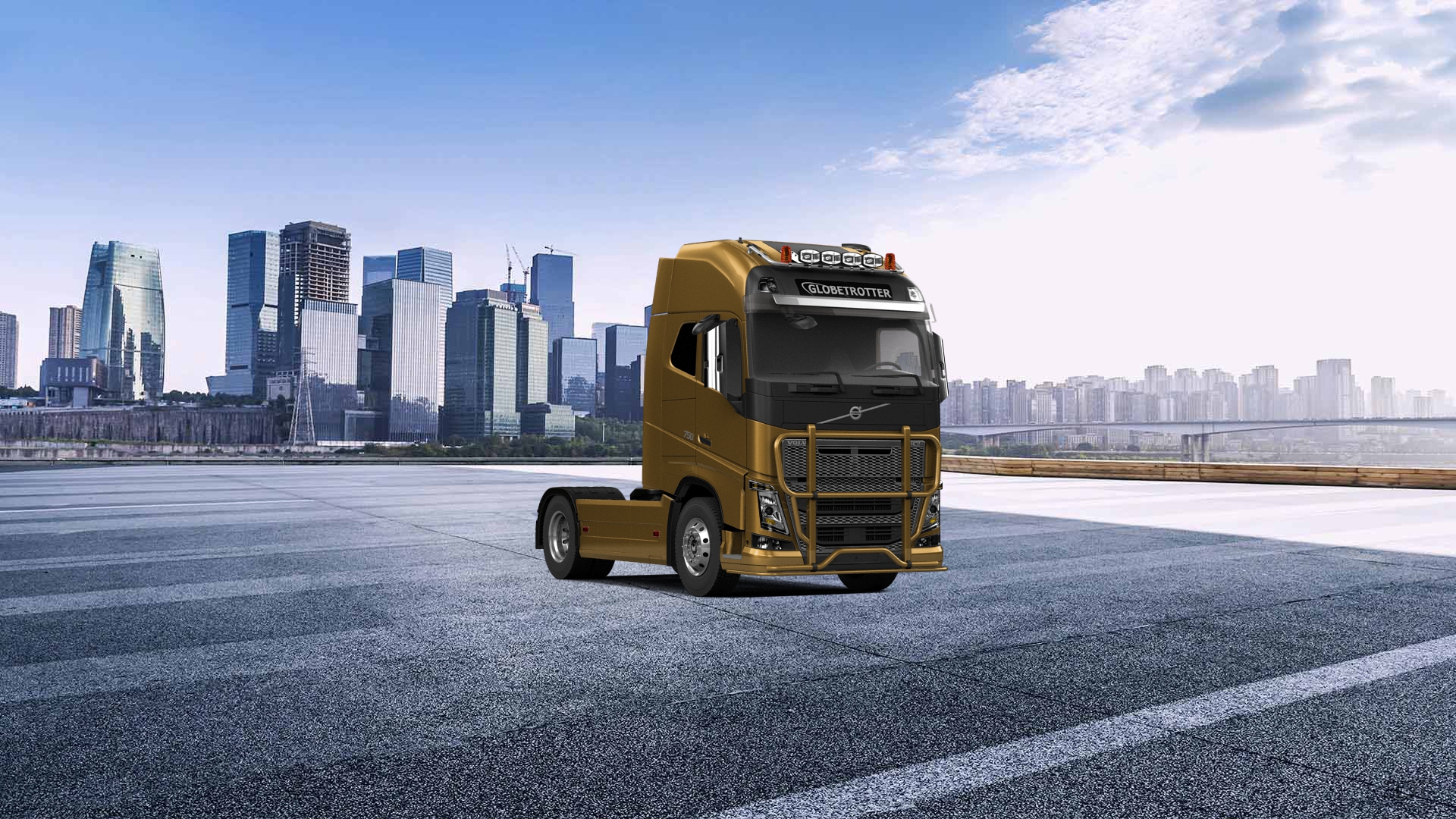 Volvo FH16 Globetrotter XL Cab Truck 2013 tuning