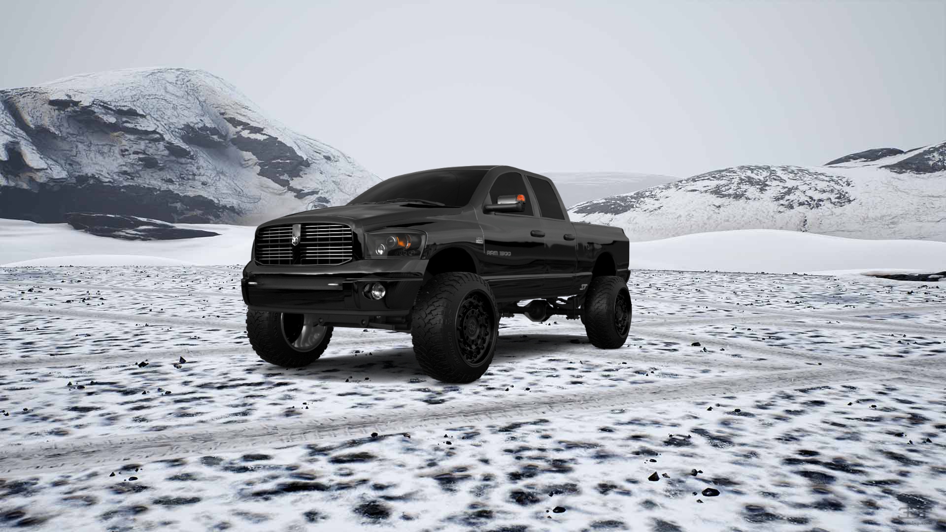 Dodge Ram 1500 Quad-Cab 4 Door pickup truck 2006