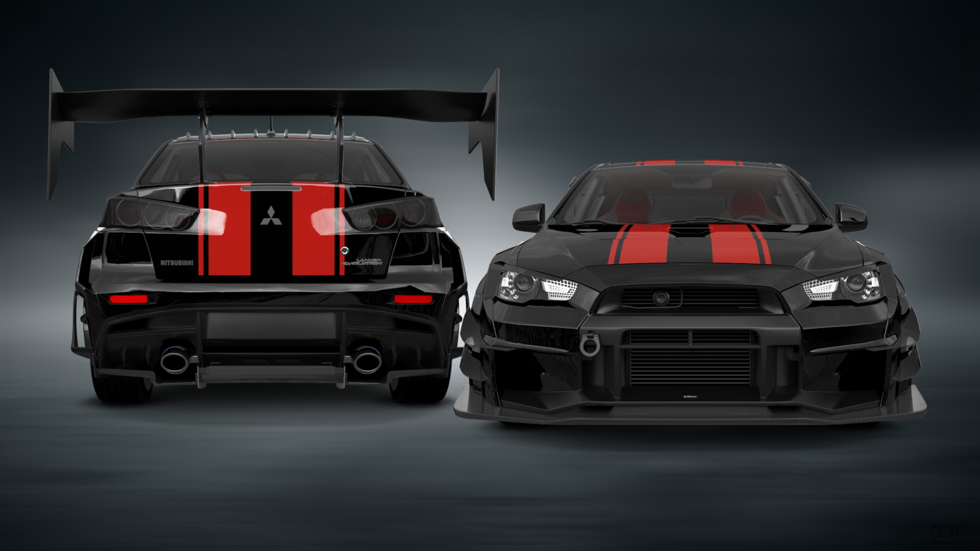 Mitsubishi Lancer Evolution X Sedan 2008