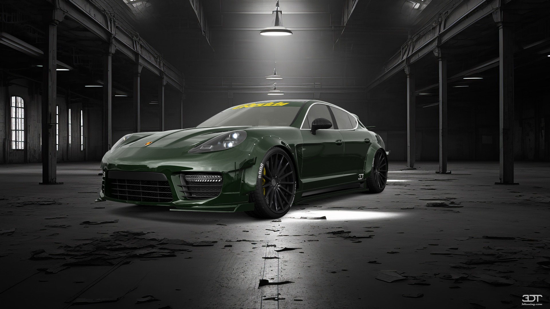 Porsche Panamera 4 door fastback saloon 2011