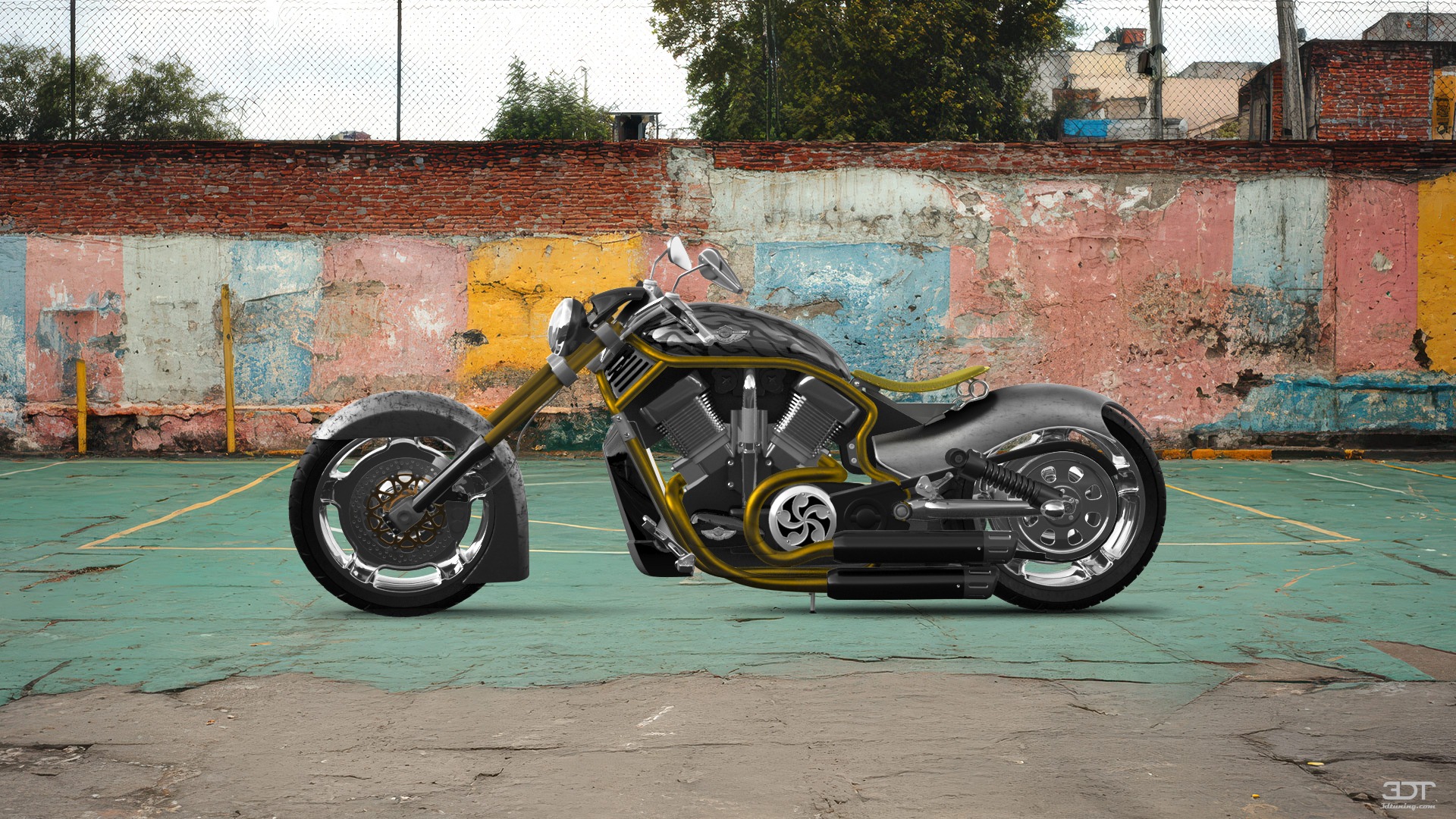 Harley-Davidson Custom Chopper Cruiser 2011 Images