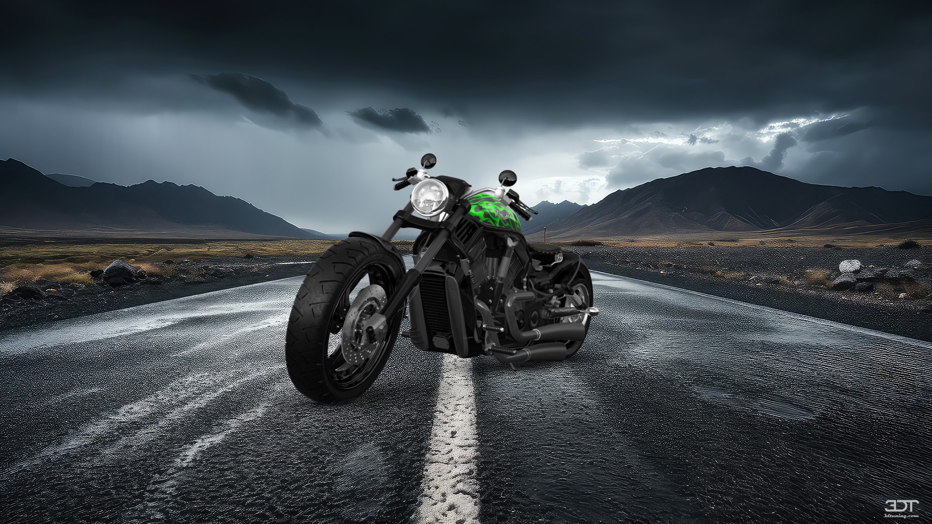 Harley-Davidson Custom Chopper Cruiser 2011 Изображения