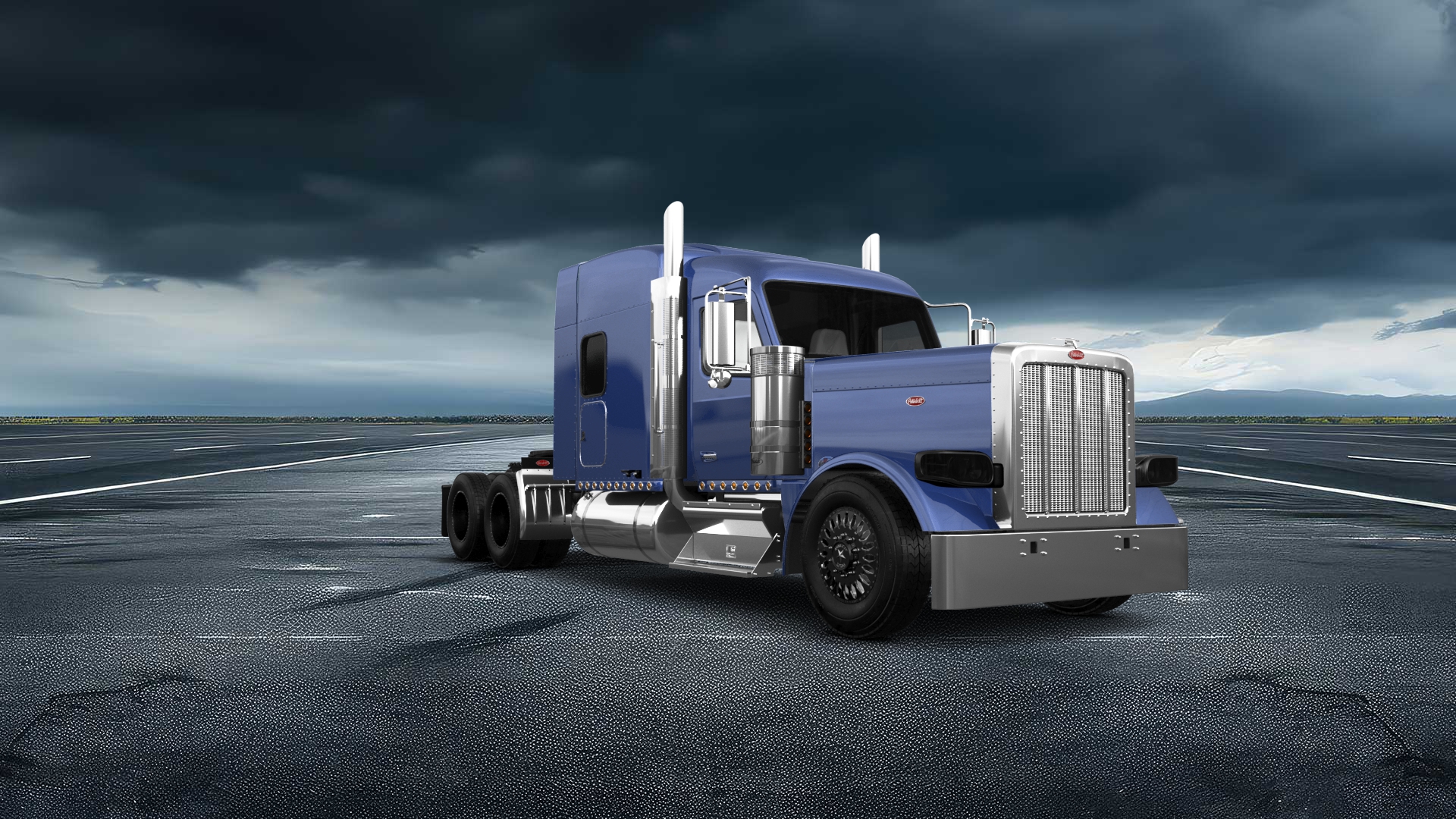 Peterbilt 589 Sleeper Cab Truck 2024 tuning