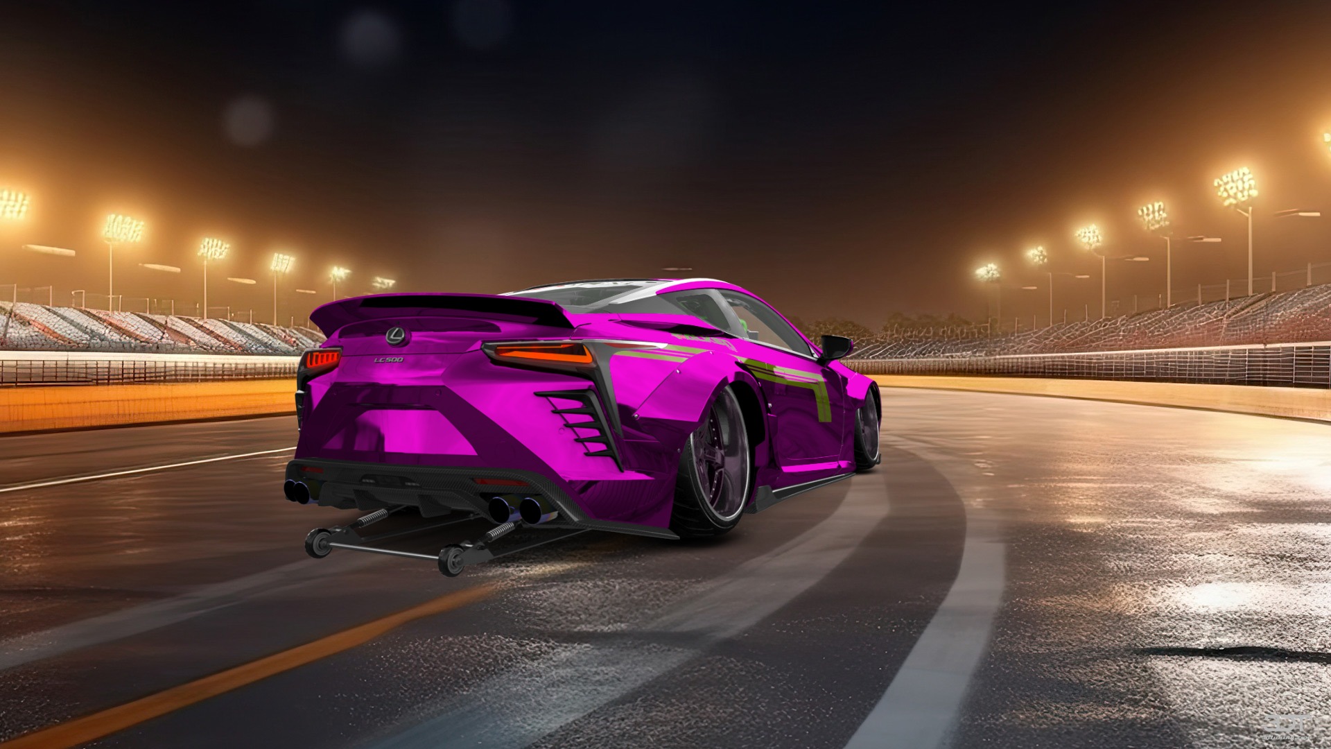 Lexus LC500 2 door fastback coupe 2017