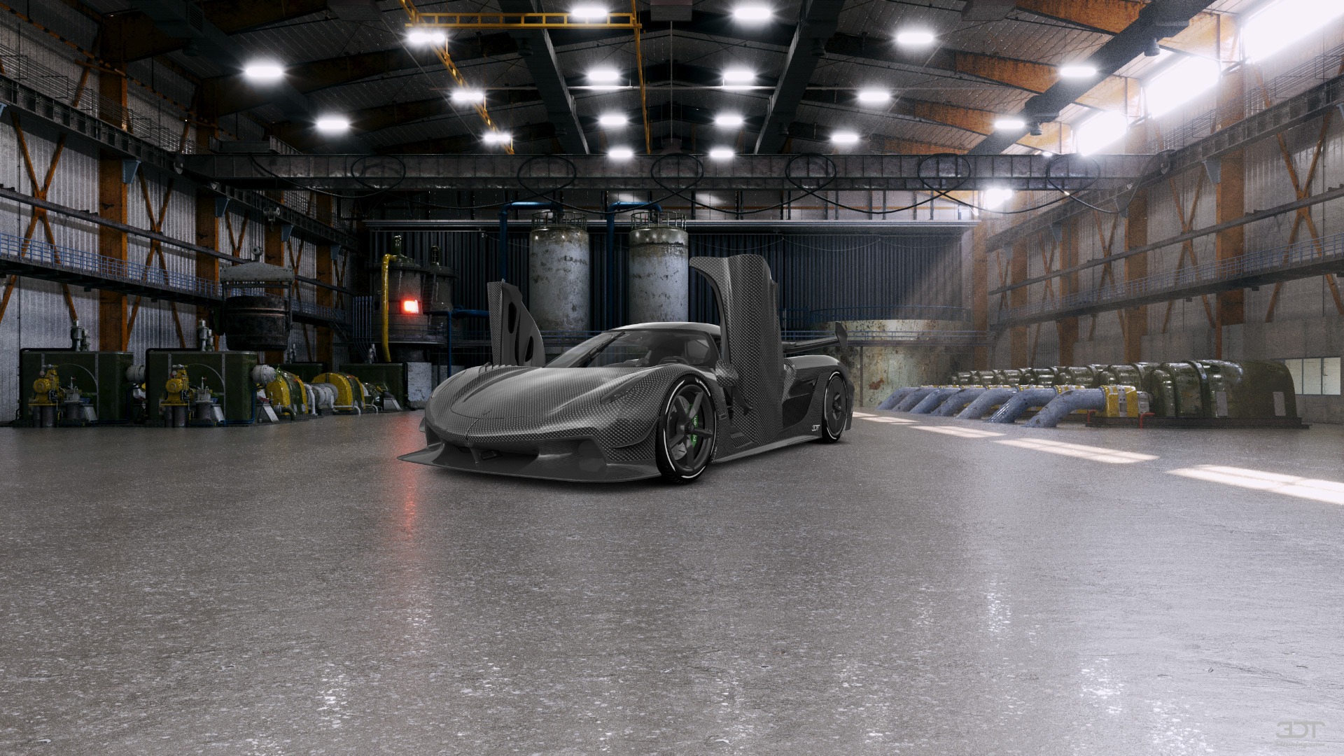 Koenigsegg Jesko 2 door targa top 2020