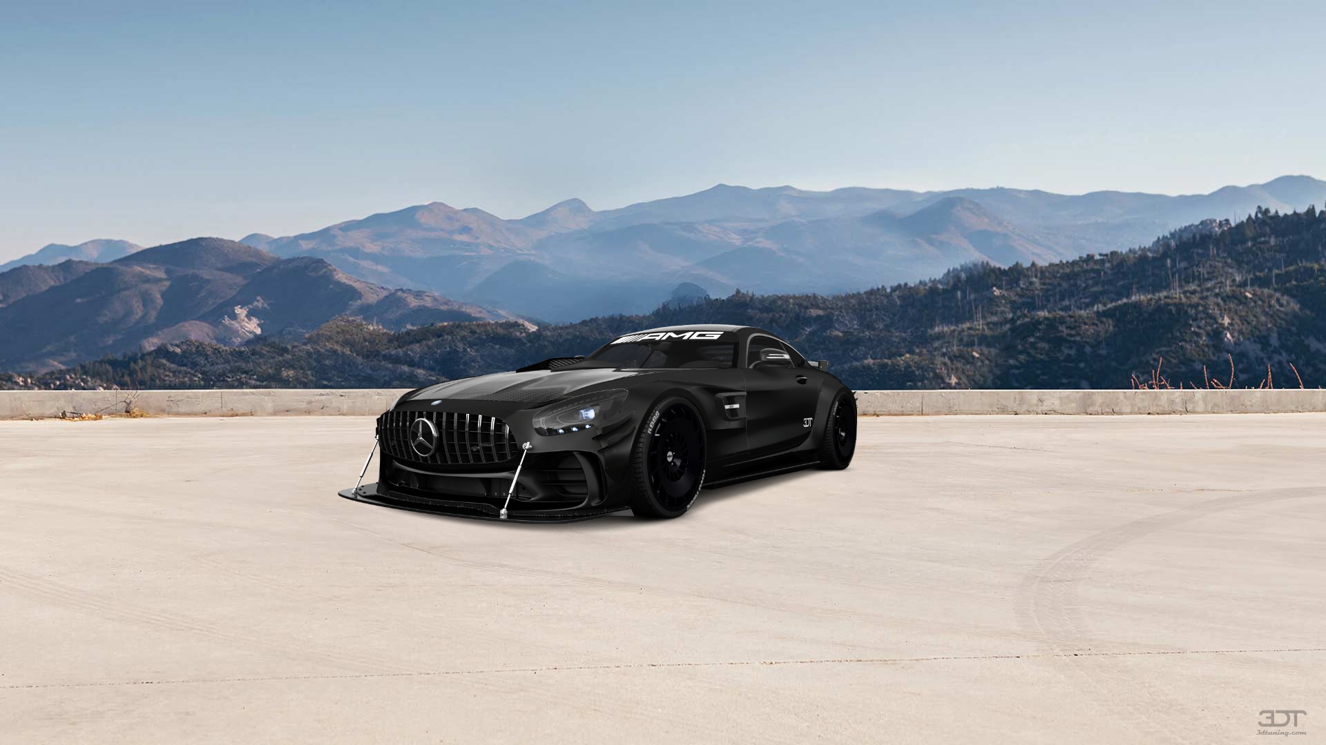 Mercedes AMG GT 2 door fastback coupe 2016 tuning