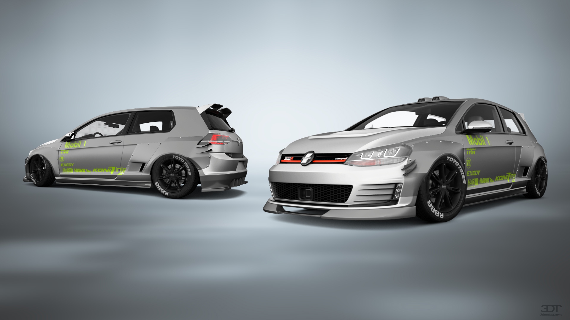Volkswagen Golf 7 3 Door Hatchback 2013 tuning