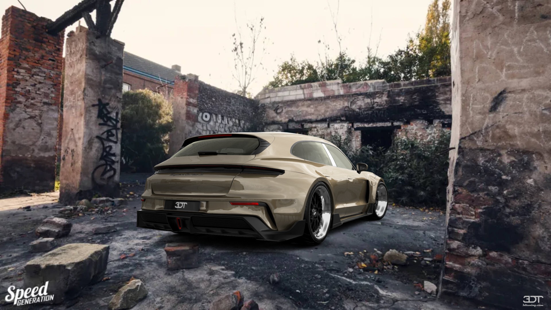 Porsche Taycan Sport Turismo Shooting Brake 2019 tuning