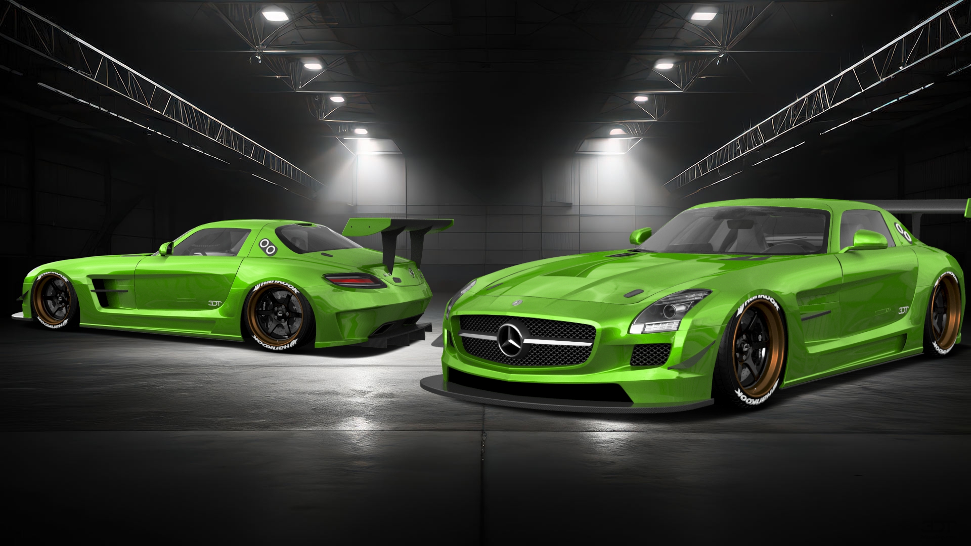 Mercedes SLS 2 Door Coupe 2011 tuning