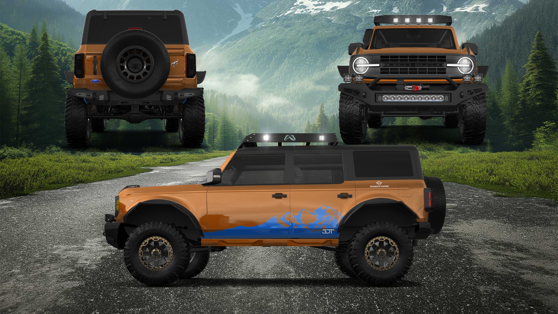 Ford Bronco 4 Door SUV 2021 tuning
