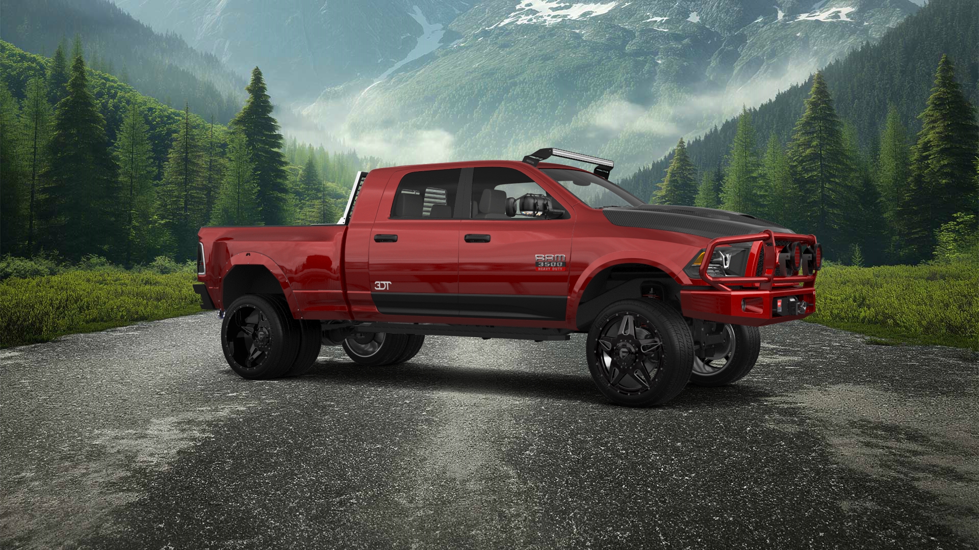 Dodge Ram 3500 4 Door Truck 2014