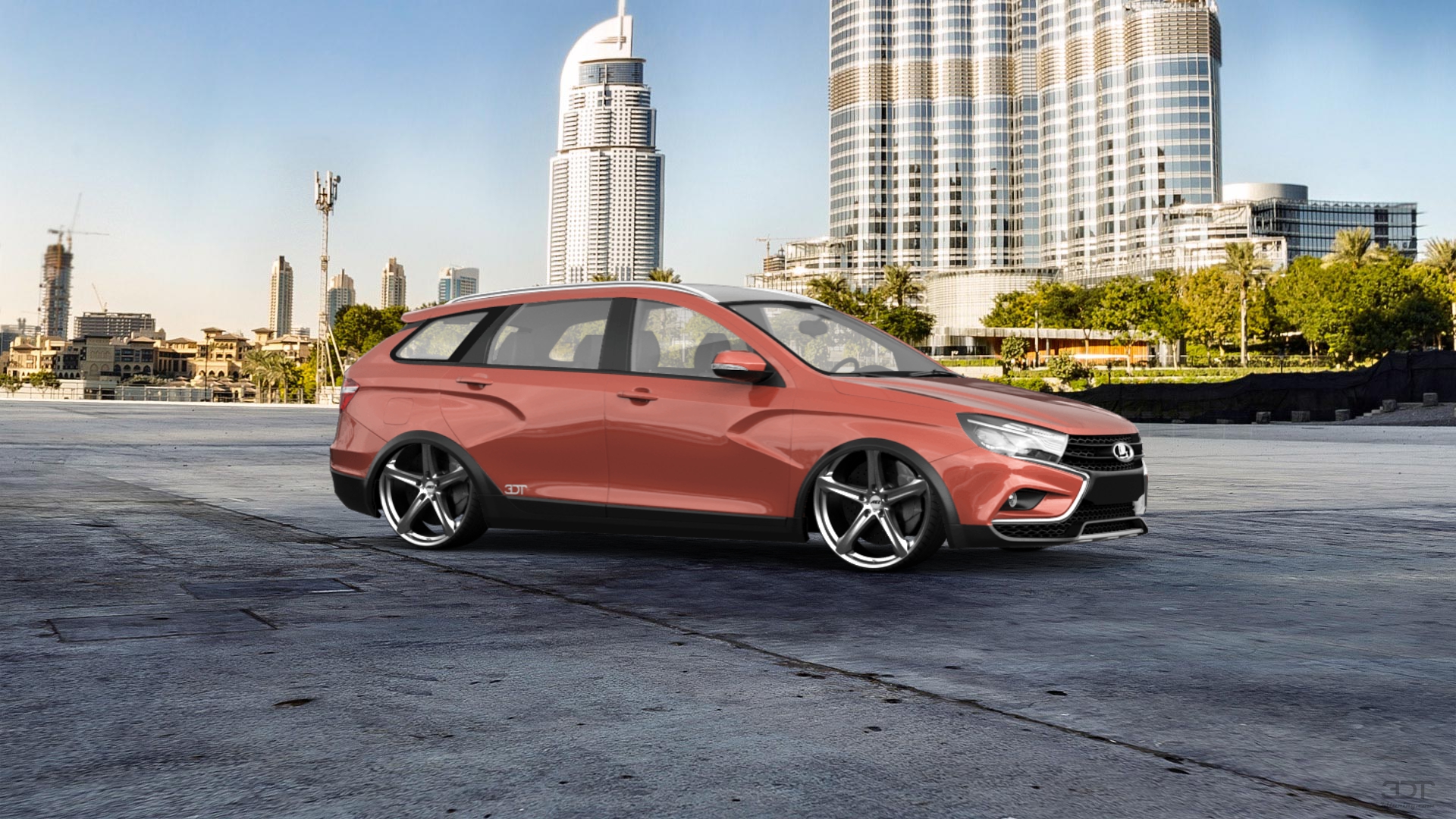 Lada Vesta 5 Door Estate 2018 tuning