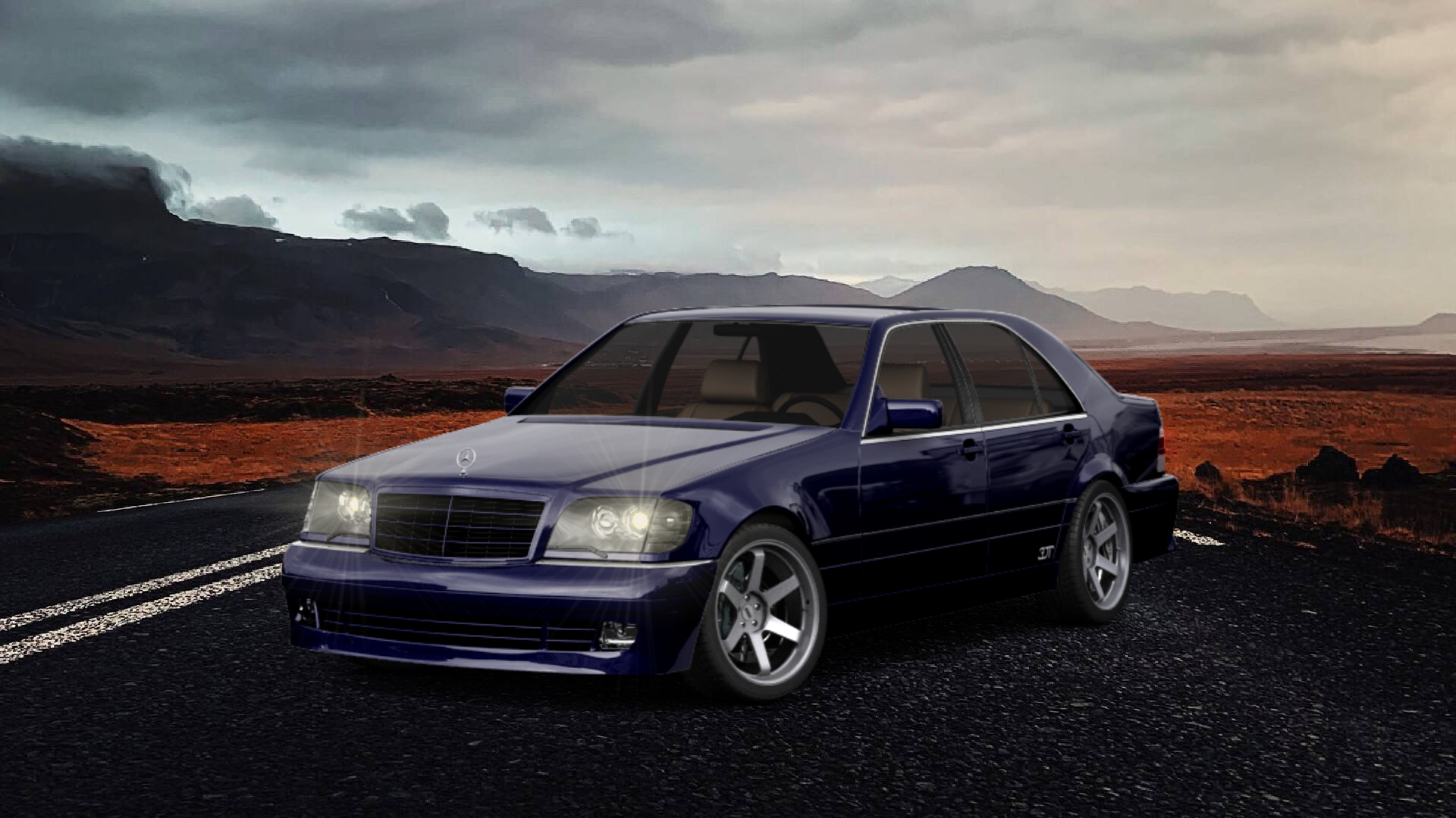 Mercedes S Class Sedan 1992