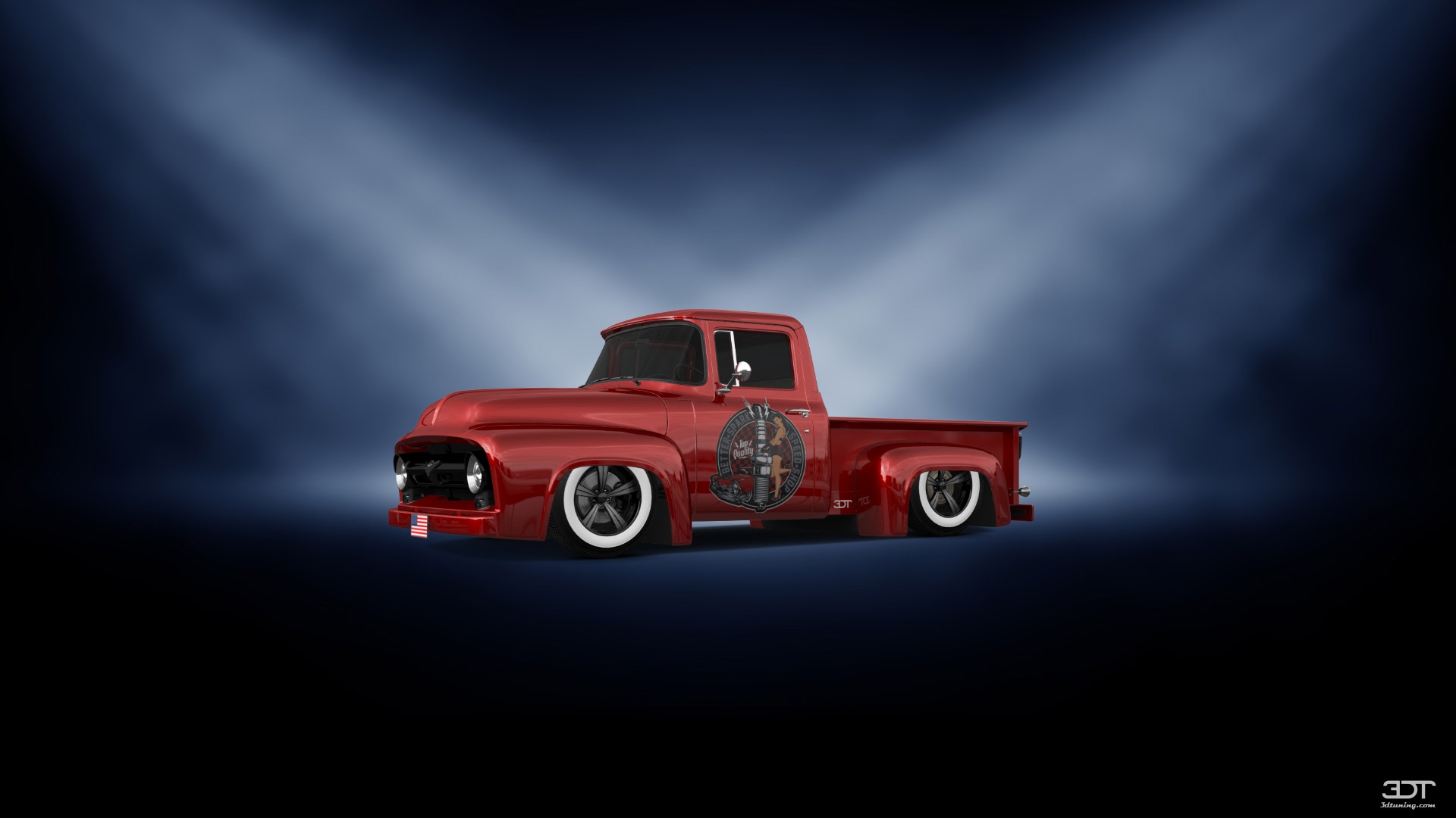 Ford F-100 2 Door truck 1956