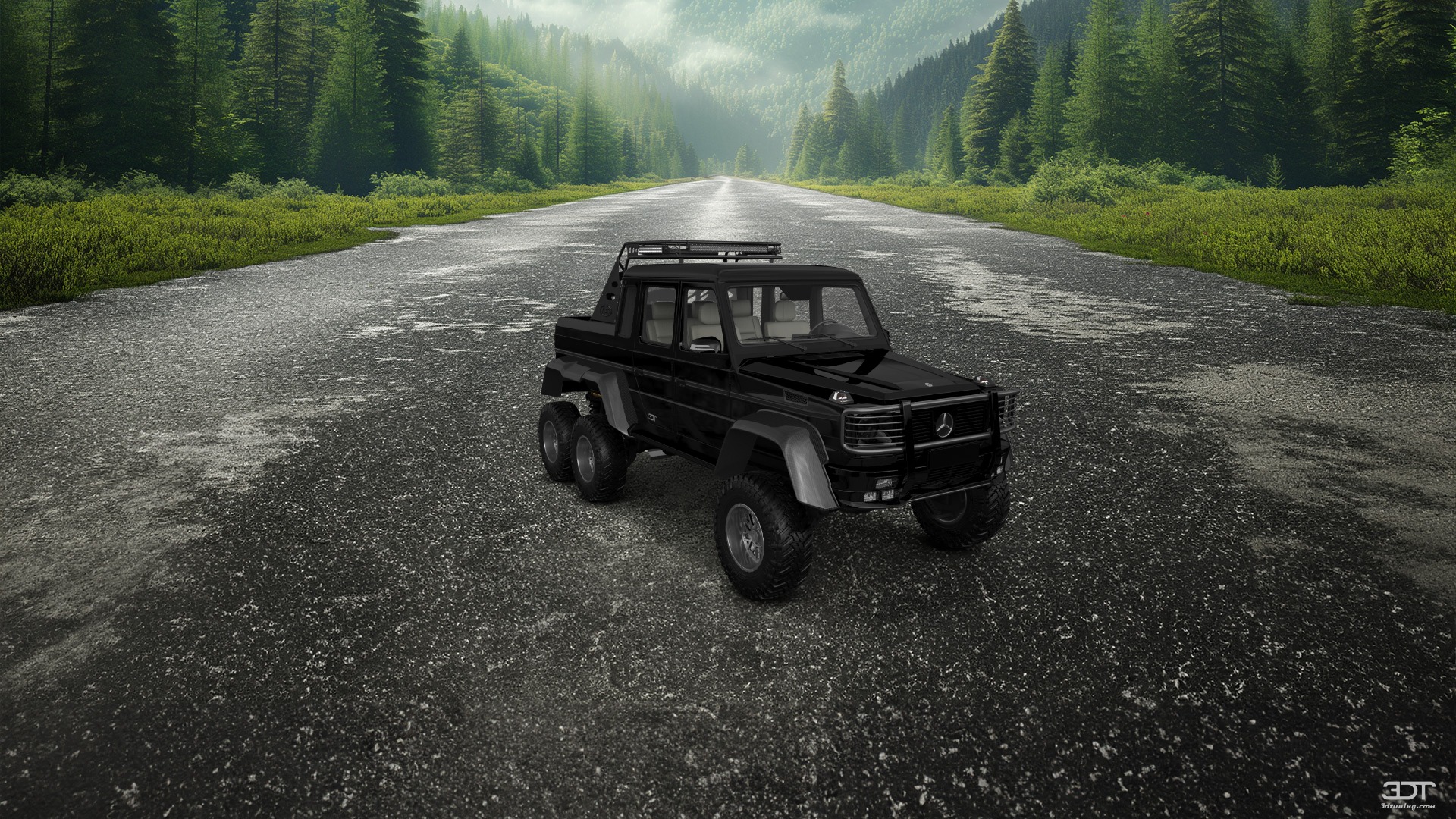 Mercedes G 63 AMG 6x6 4 Door pickup truck 2013
