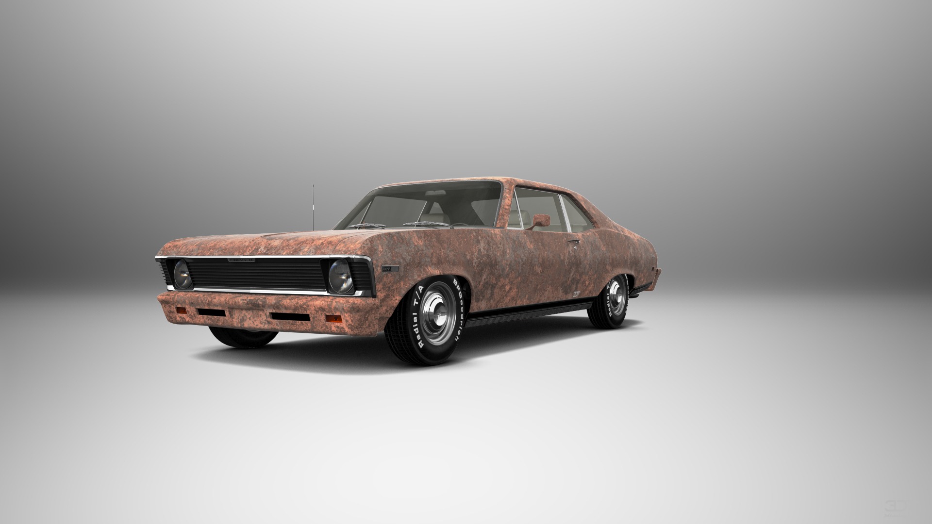 Chevrolet Chevy II Nova 2 Door Coupe 1968