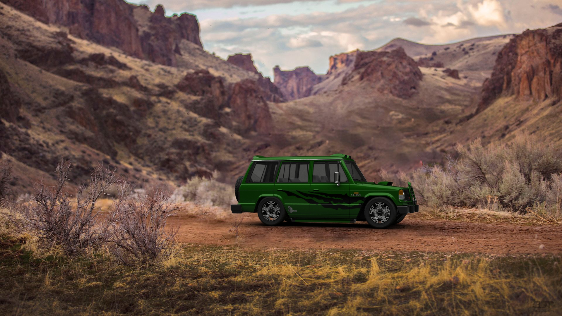 Mitsubishi Pajero Wagon 5door SUV 1983