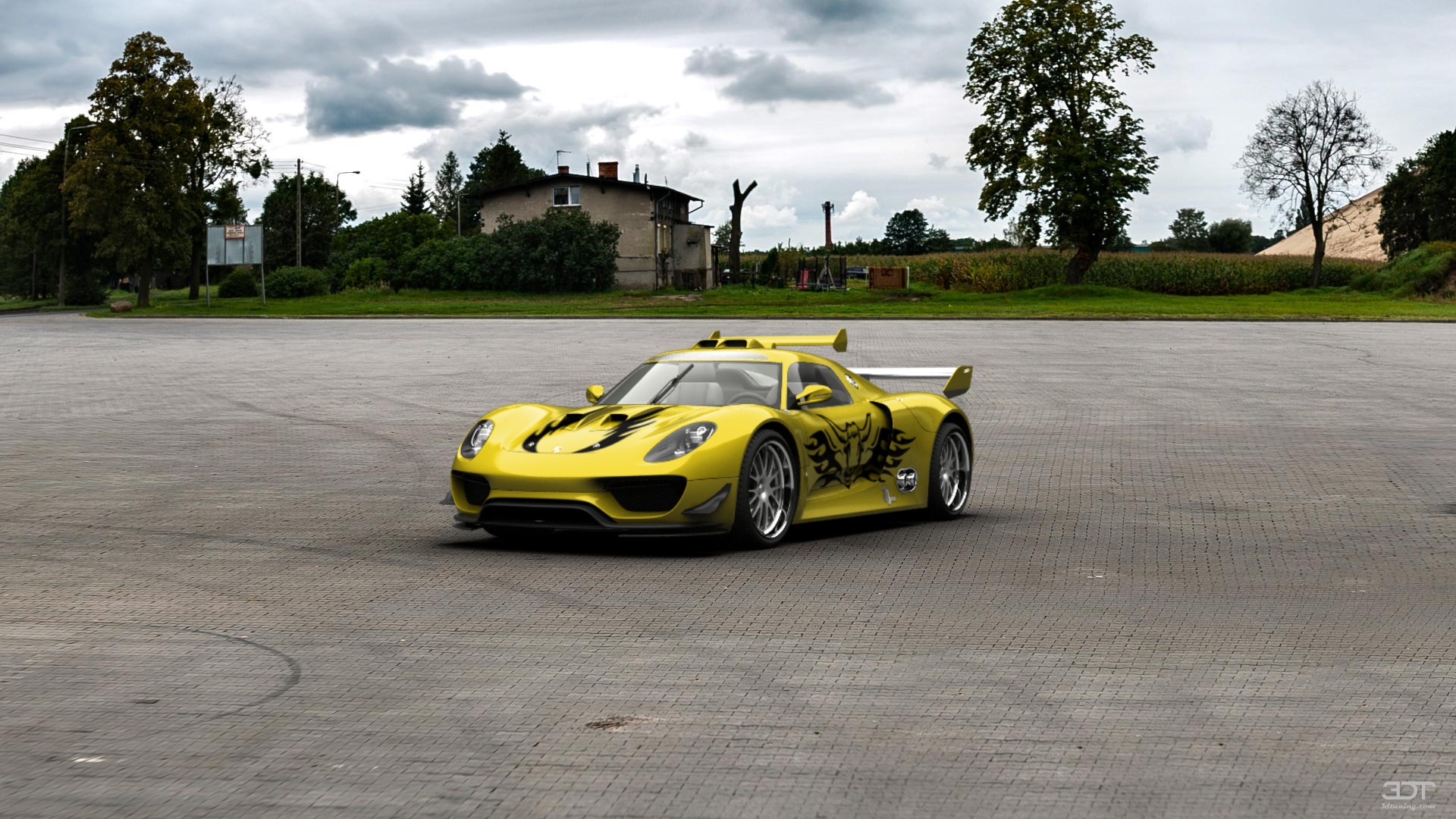 Tuning Porsche 918 RSR Coupe 2012
