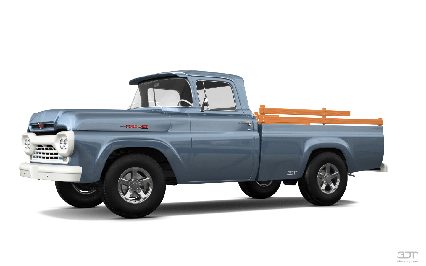 Tuning Ford F-100 2 Door pickup truck 1960