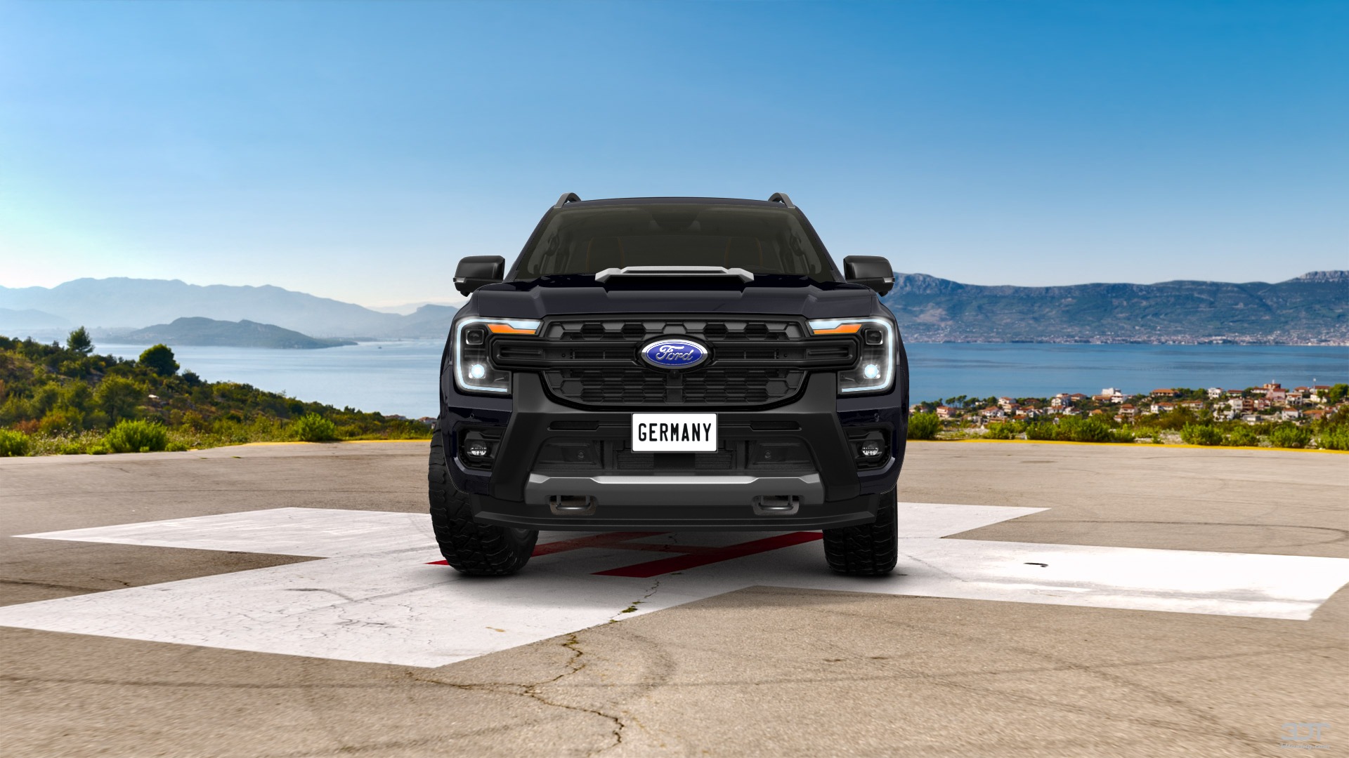 Ford Ranger 4 Door pickup truck 2022 Images