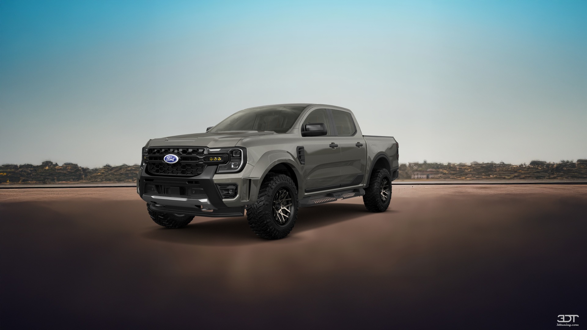 Ford Ranger 4 Door pickup truck 2022 tuning