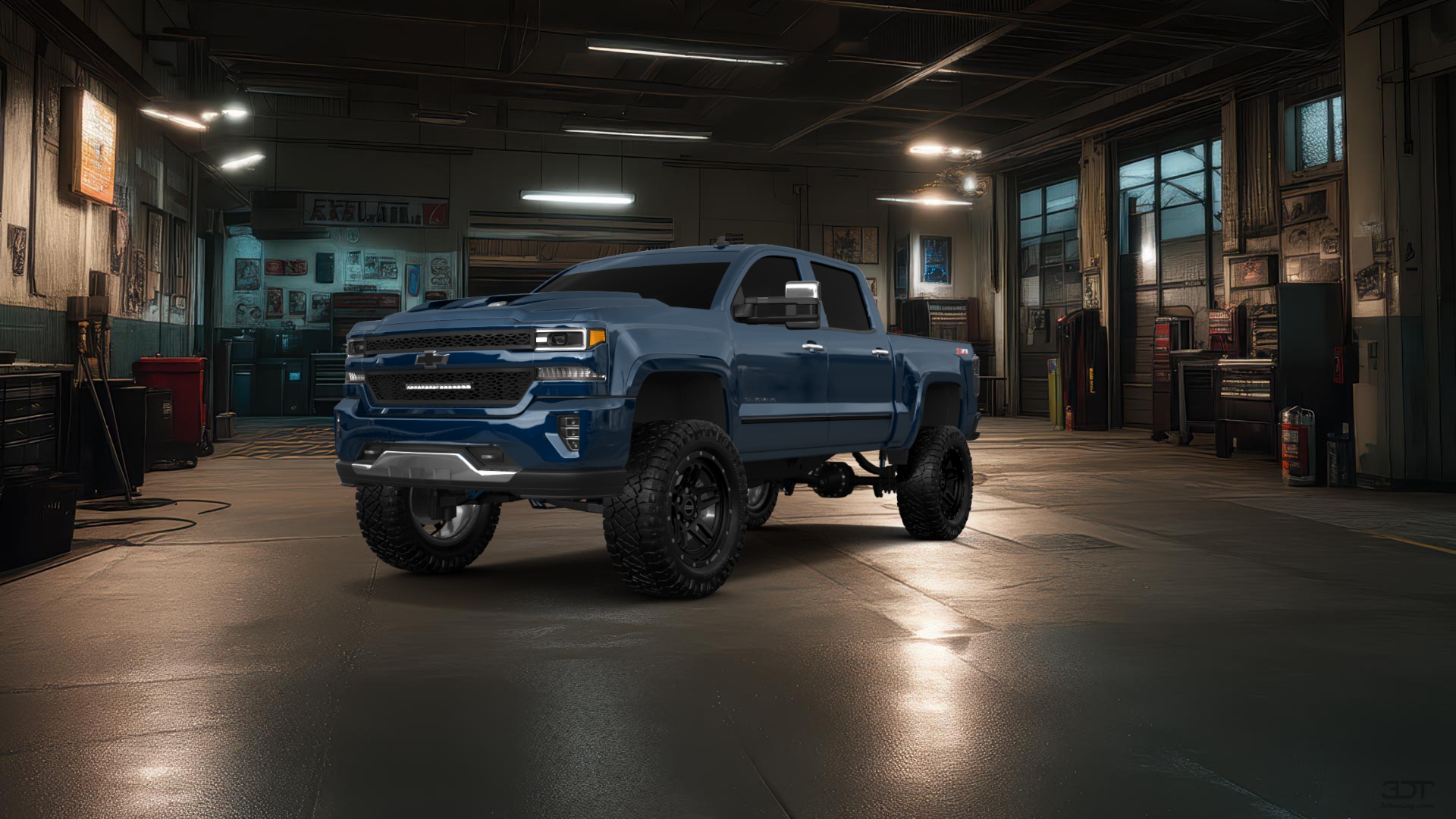 Chevrolet Silverado 1500 4 Door pickup truck 2016 tuning