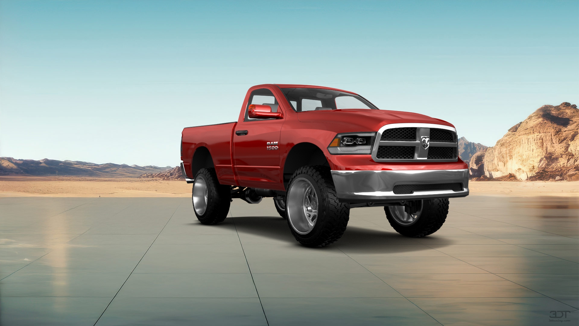 Dodge Ram 1500 6.4' box Regular Cab 2 Door pickup truck 2009 tuning