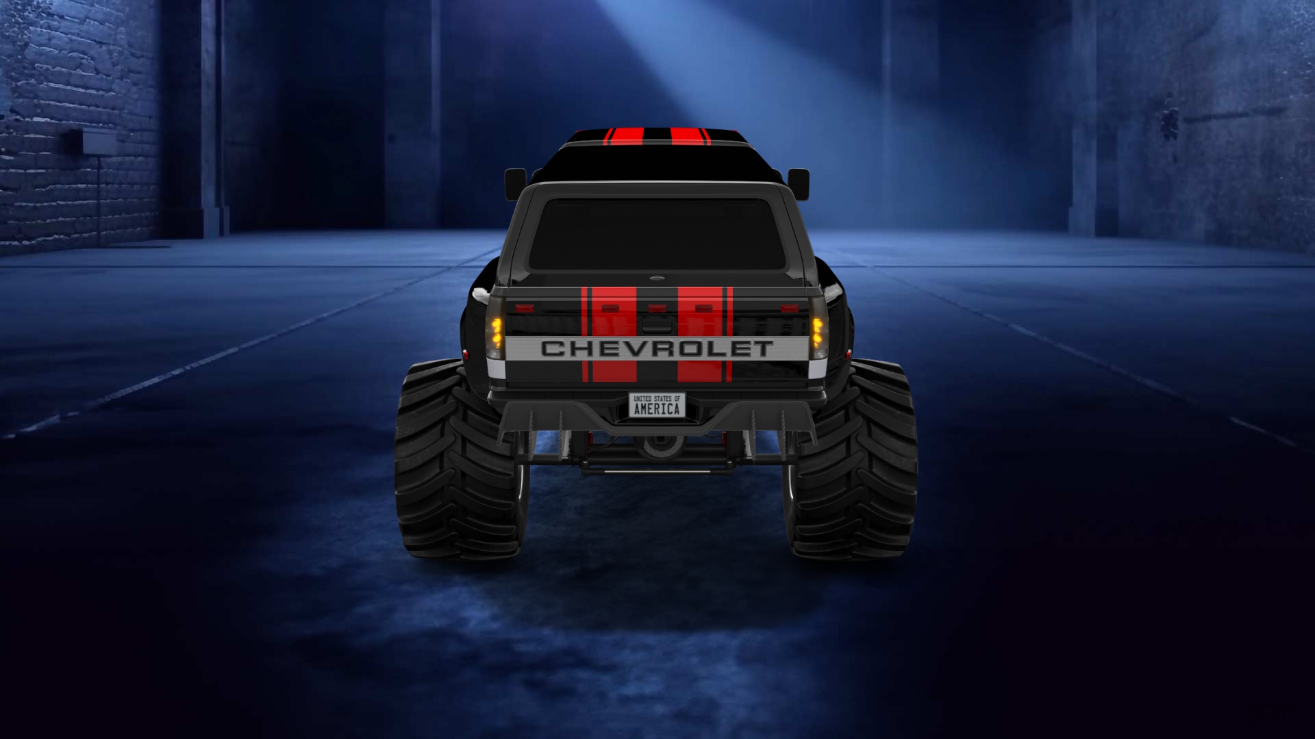 Chevrolet K3500 Extended Cab Pickup Truck 1988