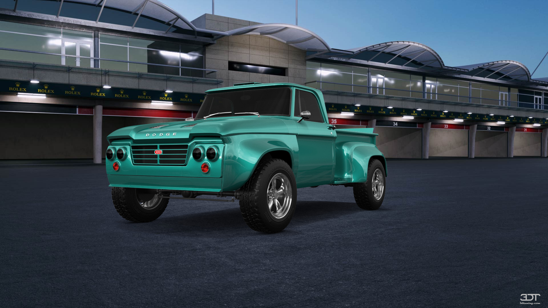 Dodge D-100 Stepside 2 Door pickup truck 1961