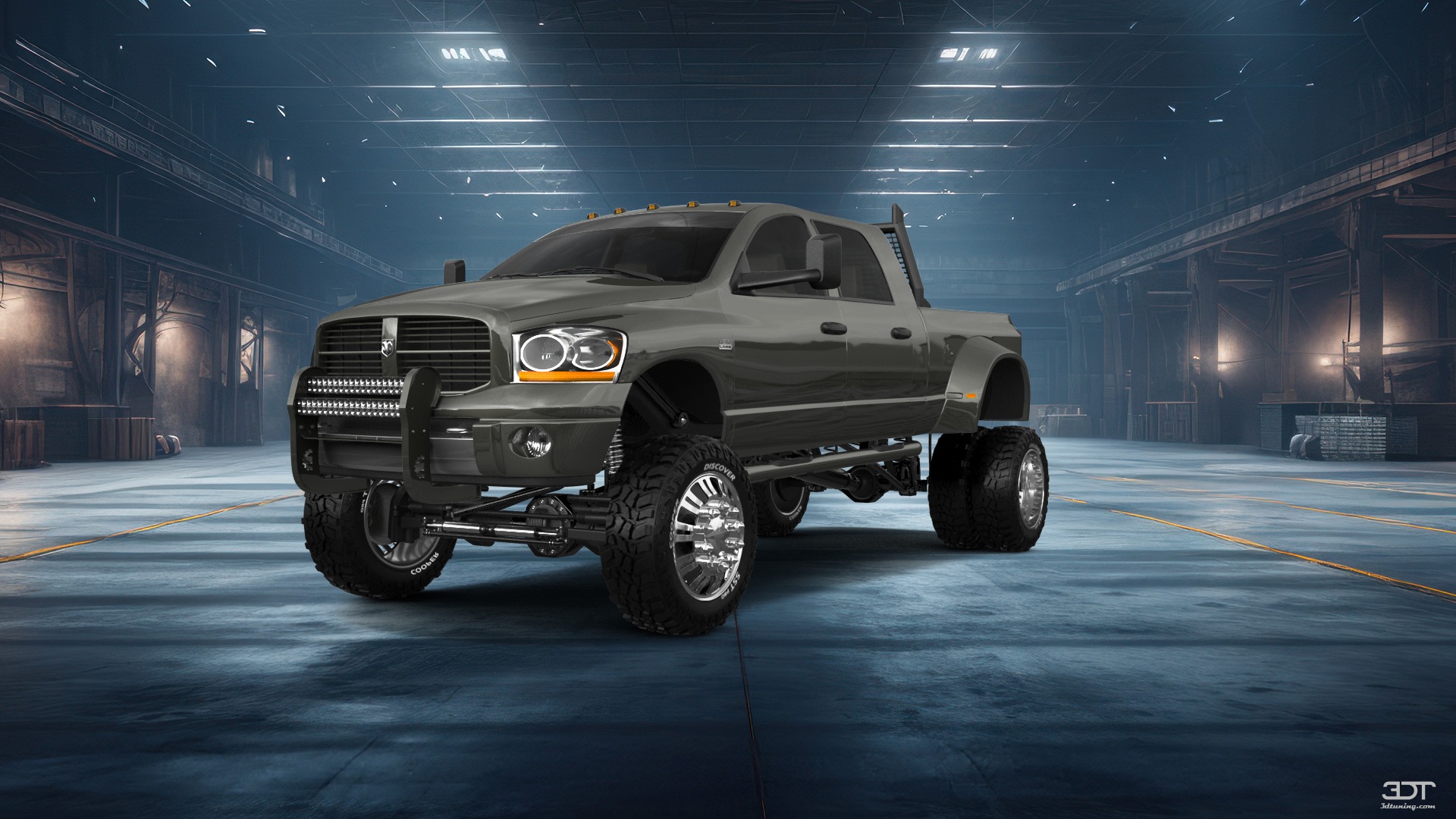 Dodge Ram 3500 Dually 4 Door pickup truck 2007