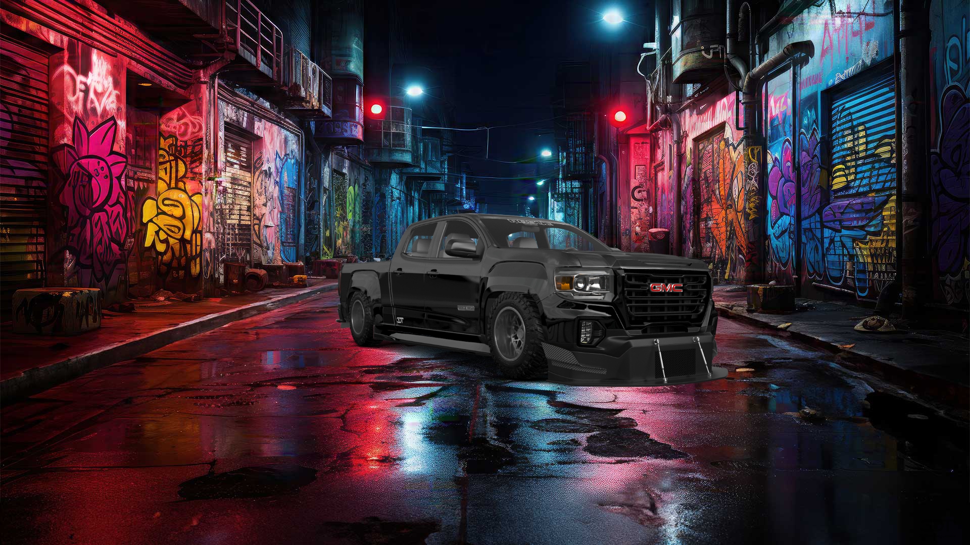 GMC Canyon Crew Cab 4 Door pickup truck 2021