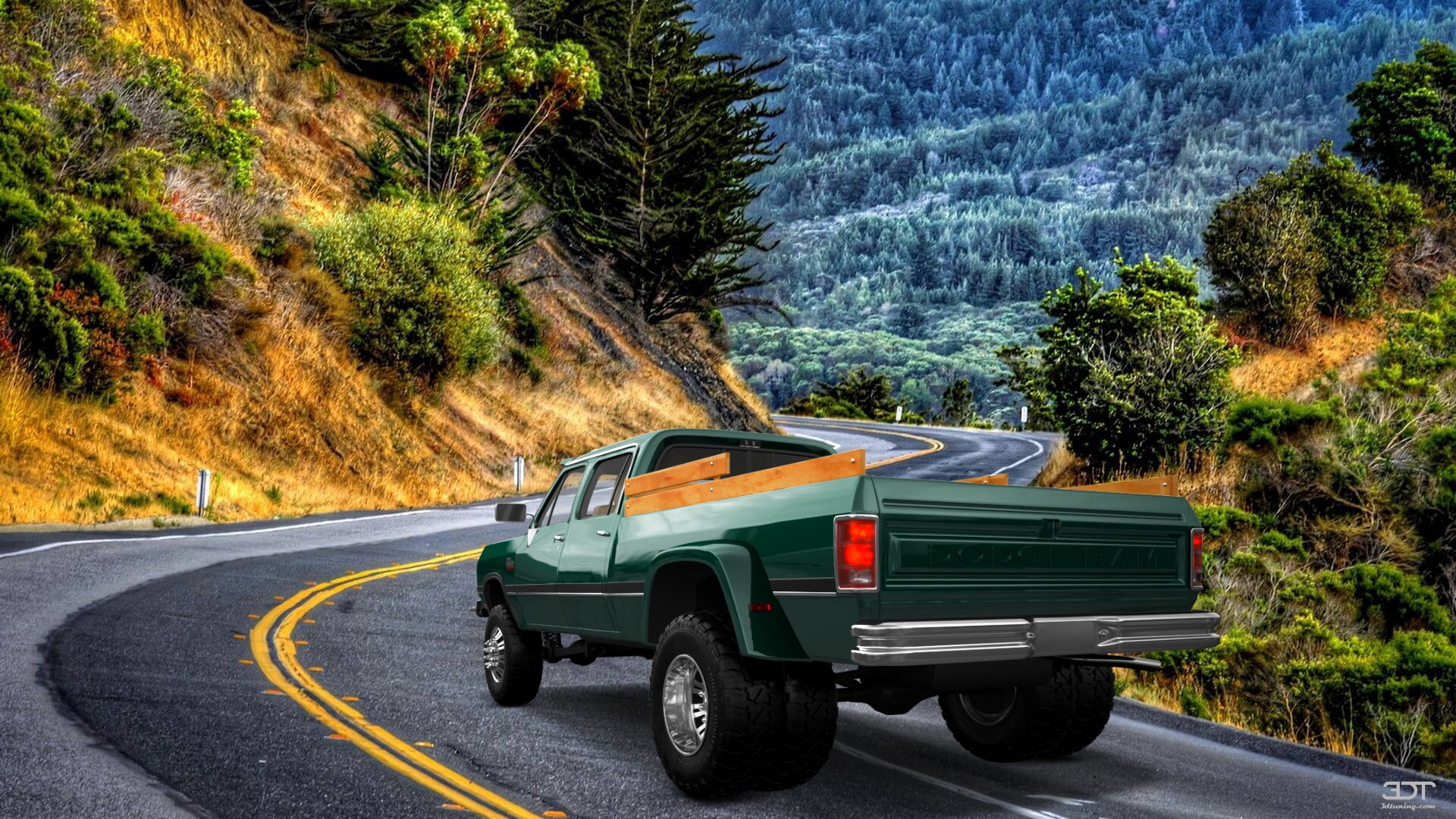 Dodge Ram 350 4 Door pickup truck 1991 Images