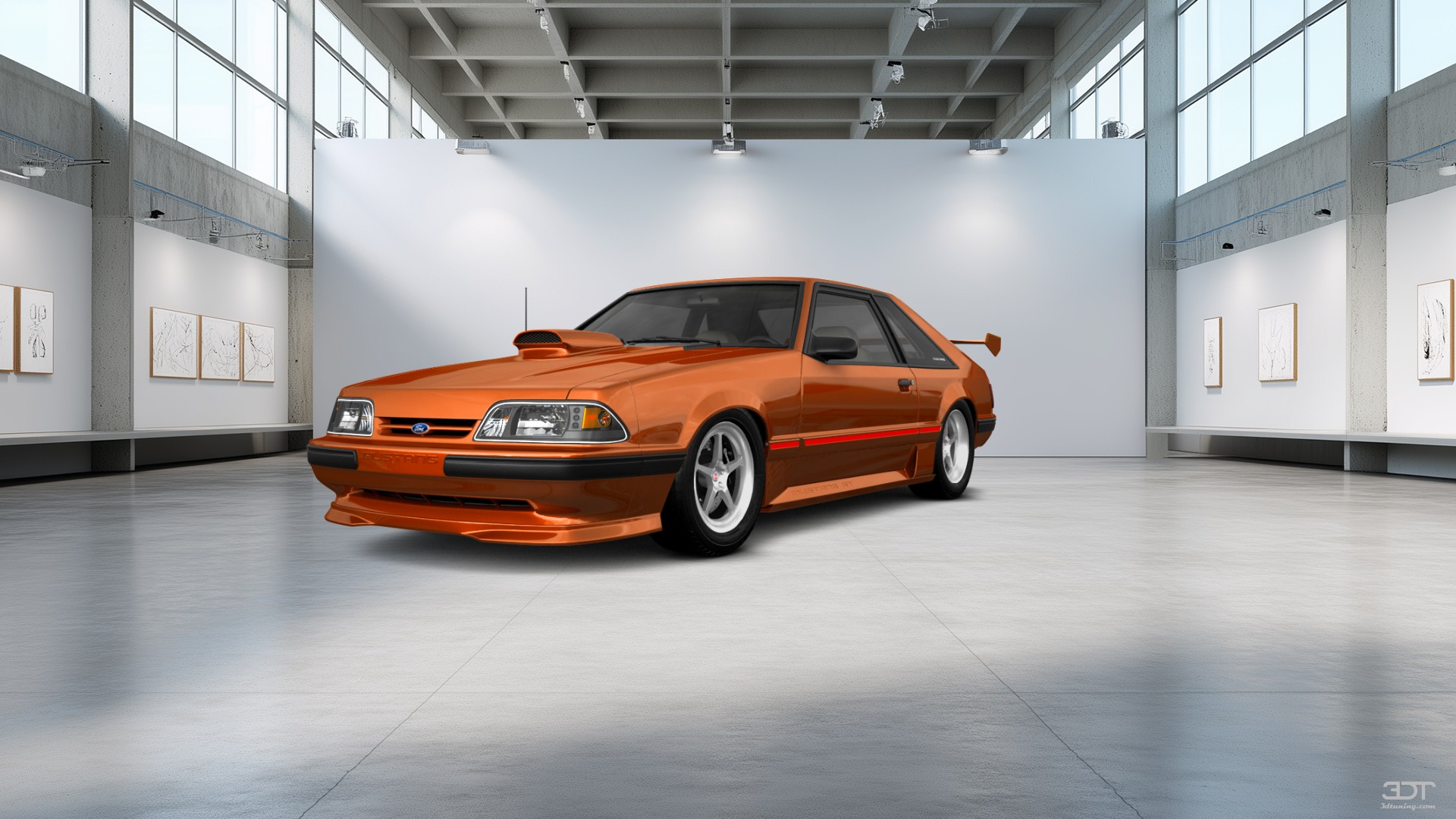 Ford Mustang 3 Door Hatchback 1988 tuning