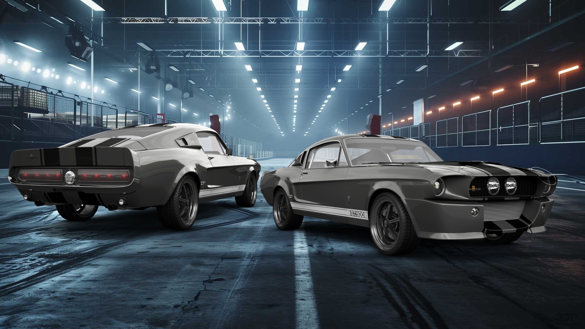 Mustang GT500 2 Door Coupe 1968 tuning