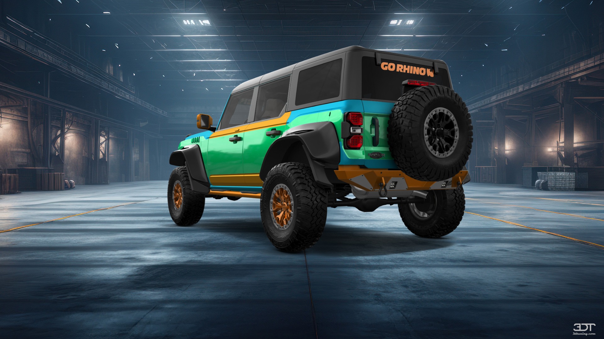 Ford Bronco Raptor 4 Door pickup truck 2022