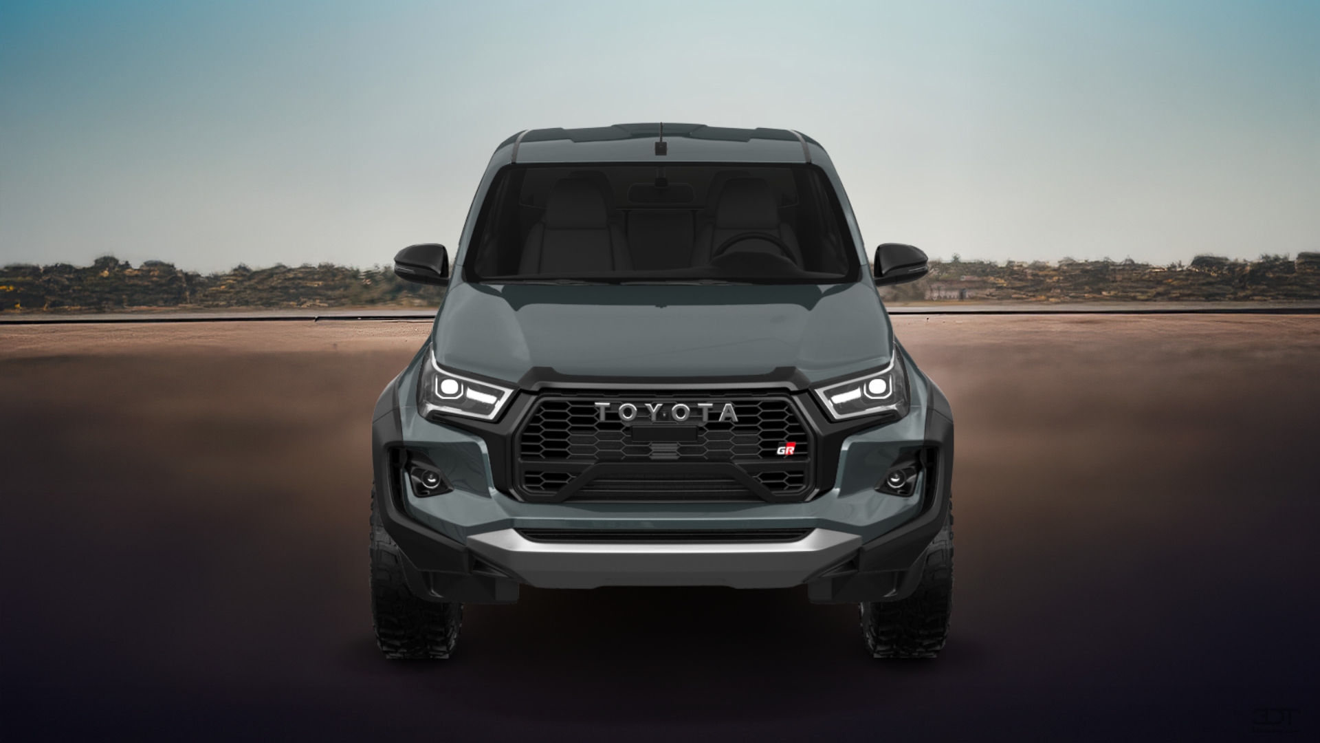 Toyota Hilux Double Cab 4 Door pickup truck 2015 tuning