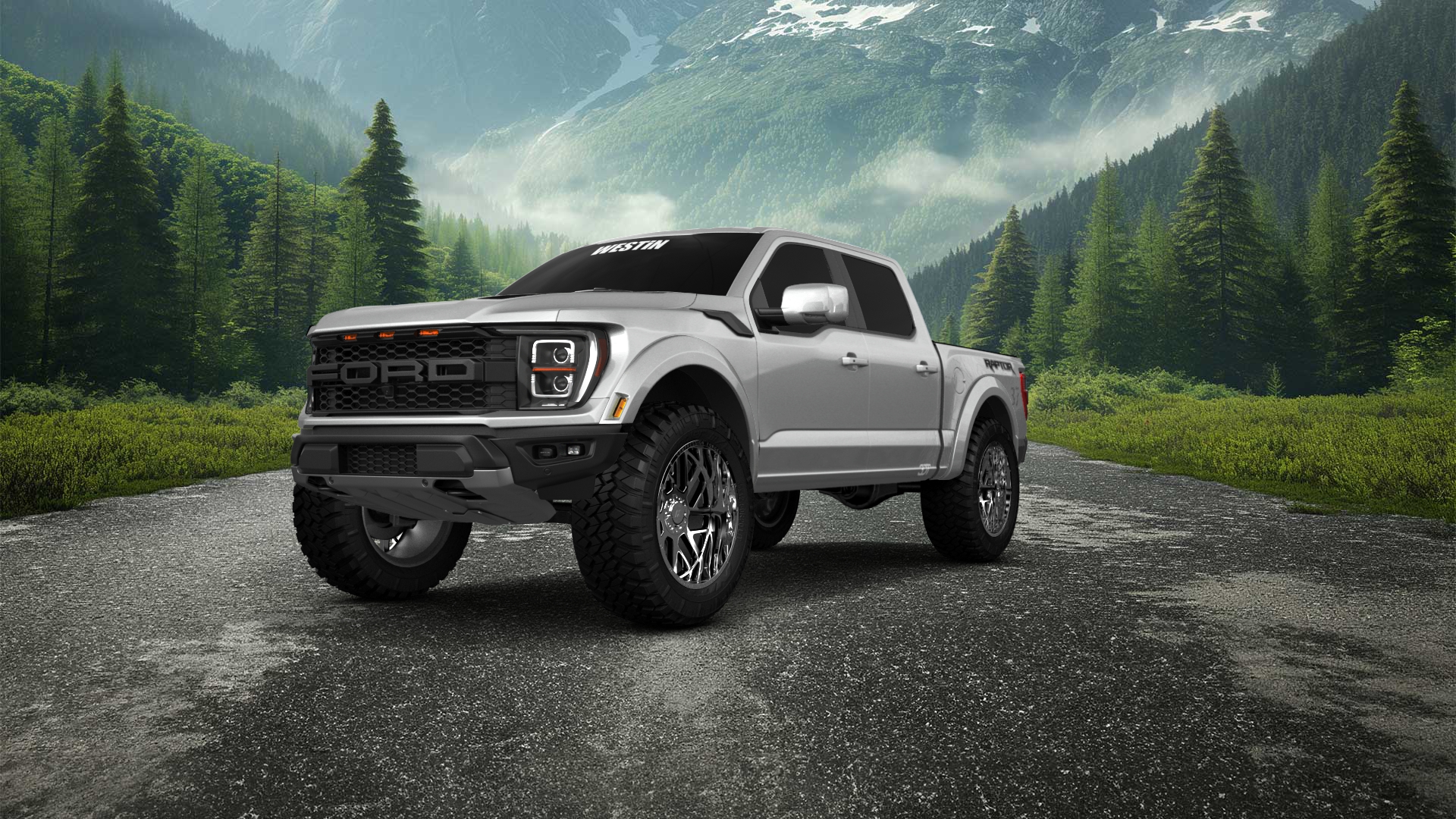 Ford F-150 Raptor 4 Door pickup truck 2021